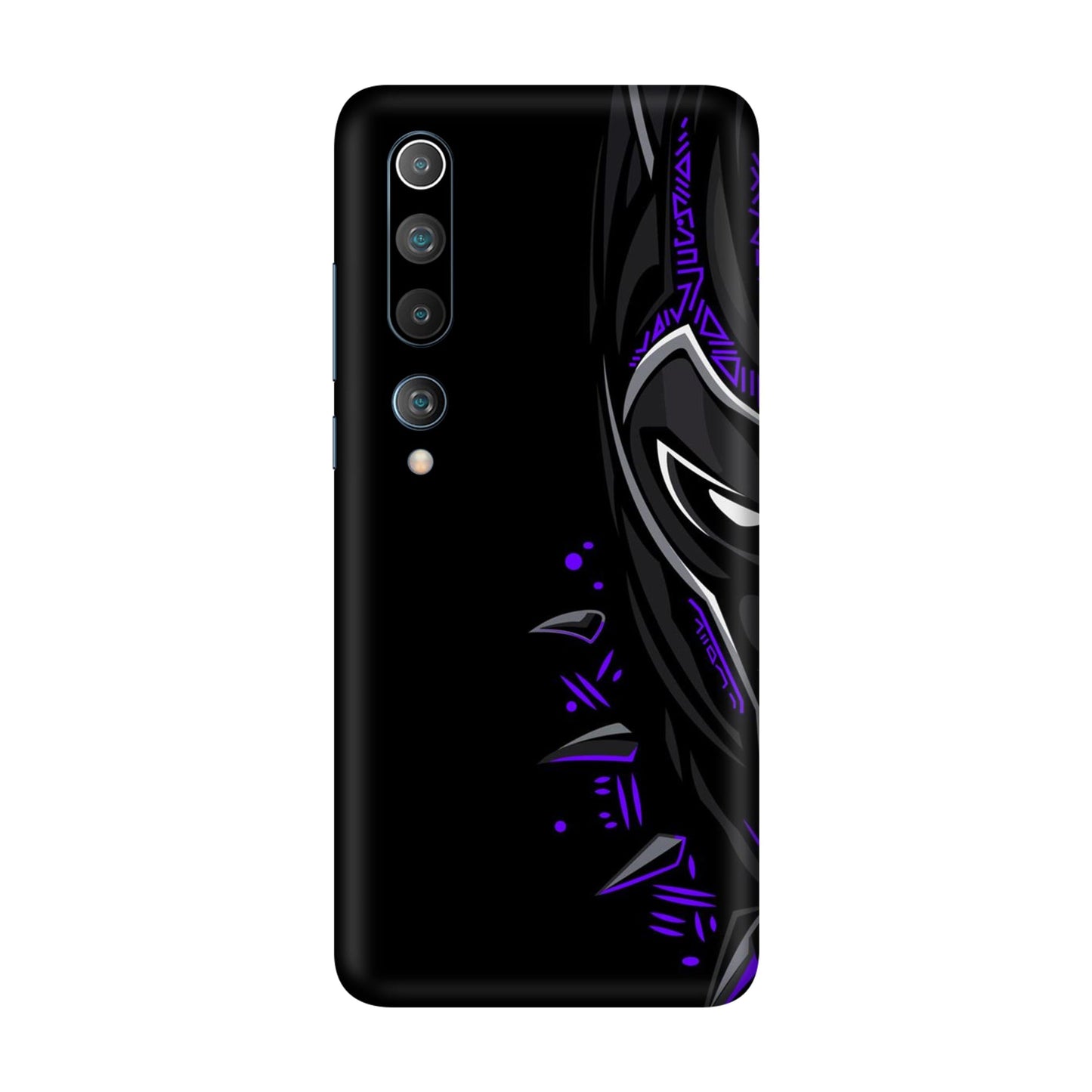Neon Vibe Cat Mobile Skin For Mi 10 5g