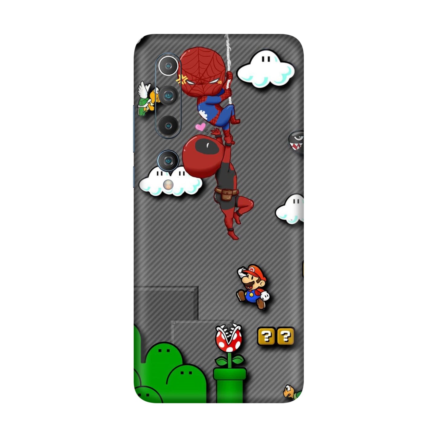 Saiyan Contrast Power Mobile Skin For Mi 10 5g