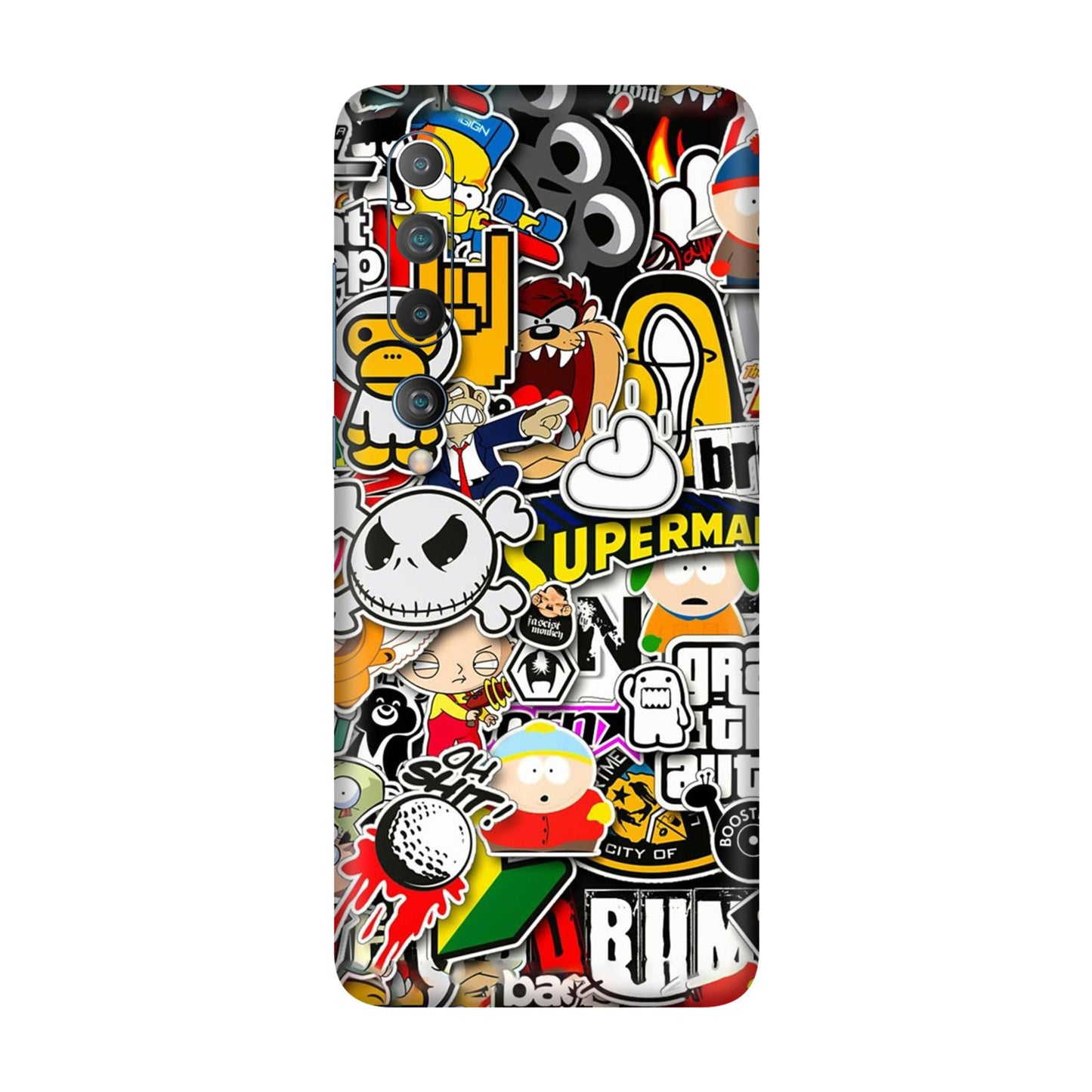Sukuna Tongue Out Energy Mobile Skin For Mi 10 5g