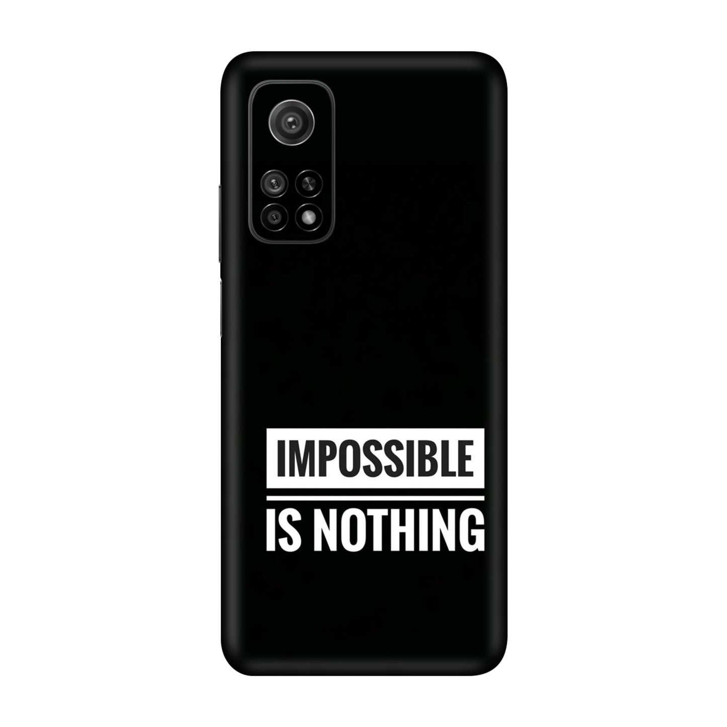 Motivational Text Mobile Skin For Mi 10T 5g
