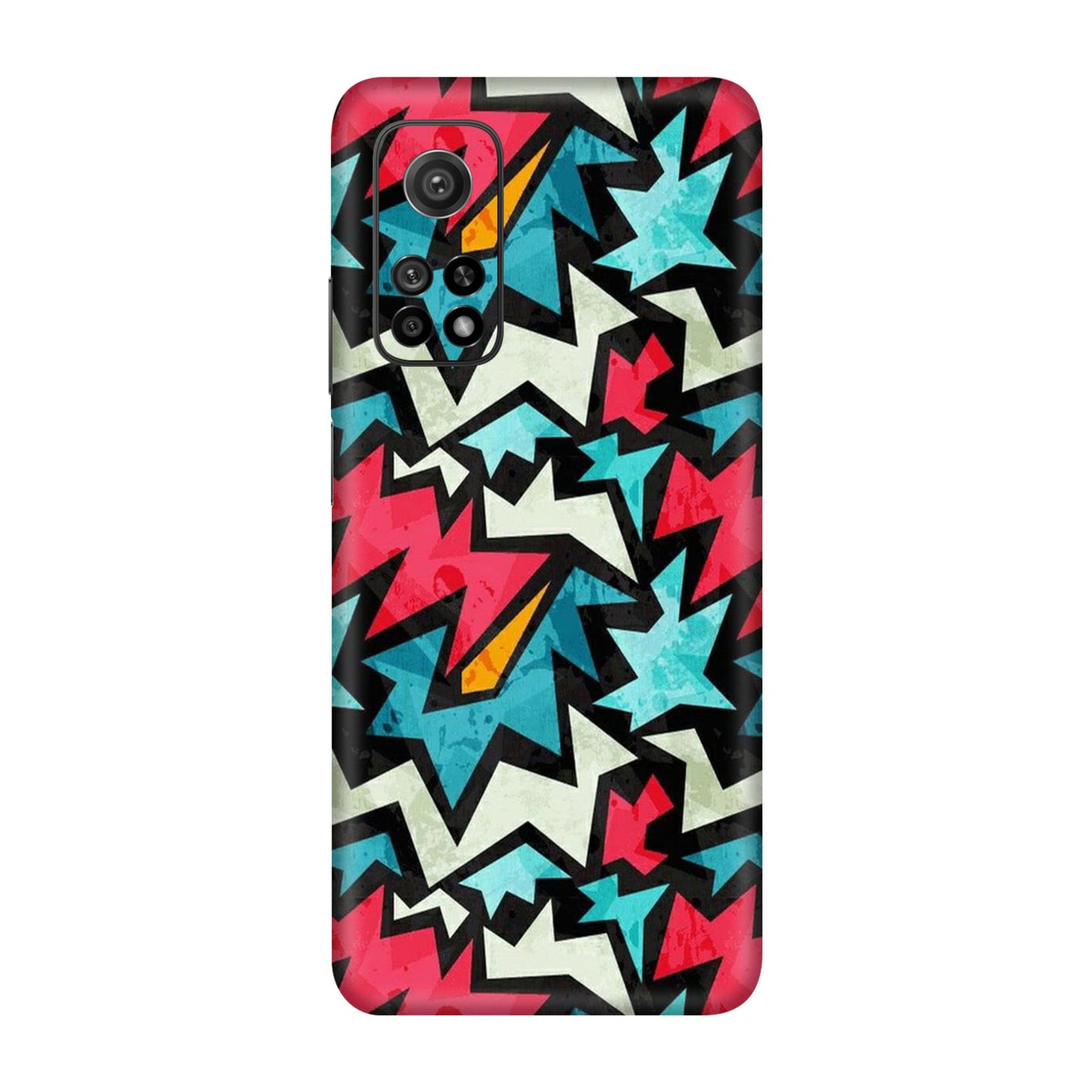 Abstract Urban Energy Mobile Skin For Mi 10T 5g