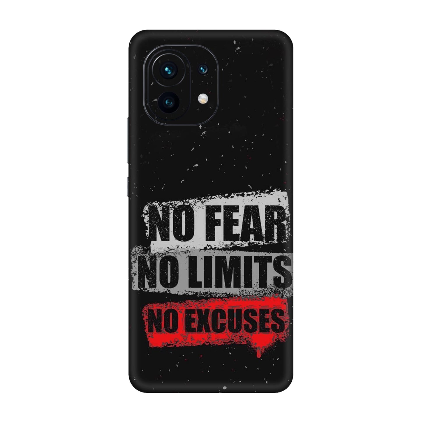 No Fear No Limits Mobile Skin For Mi 11 5g