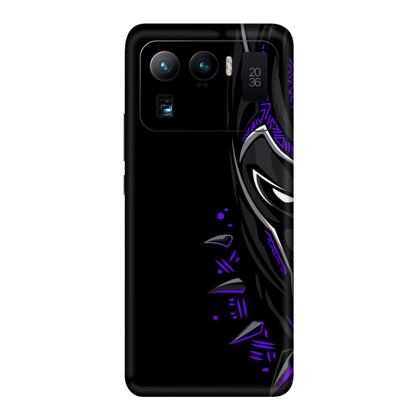 Neon Vibe Cat Mobile Skin For Mi 11 Ultra
