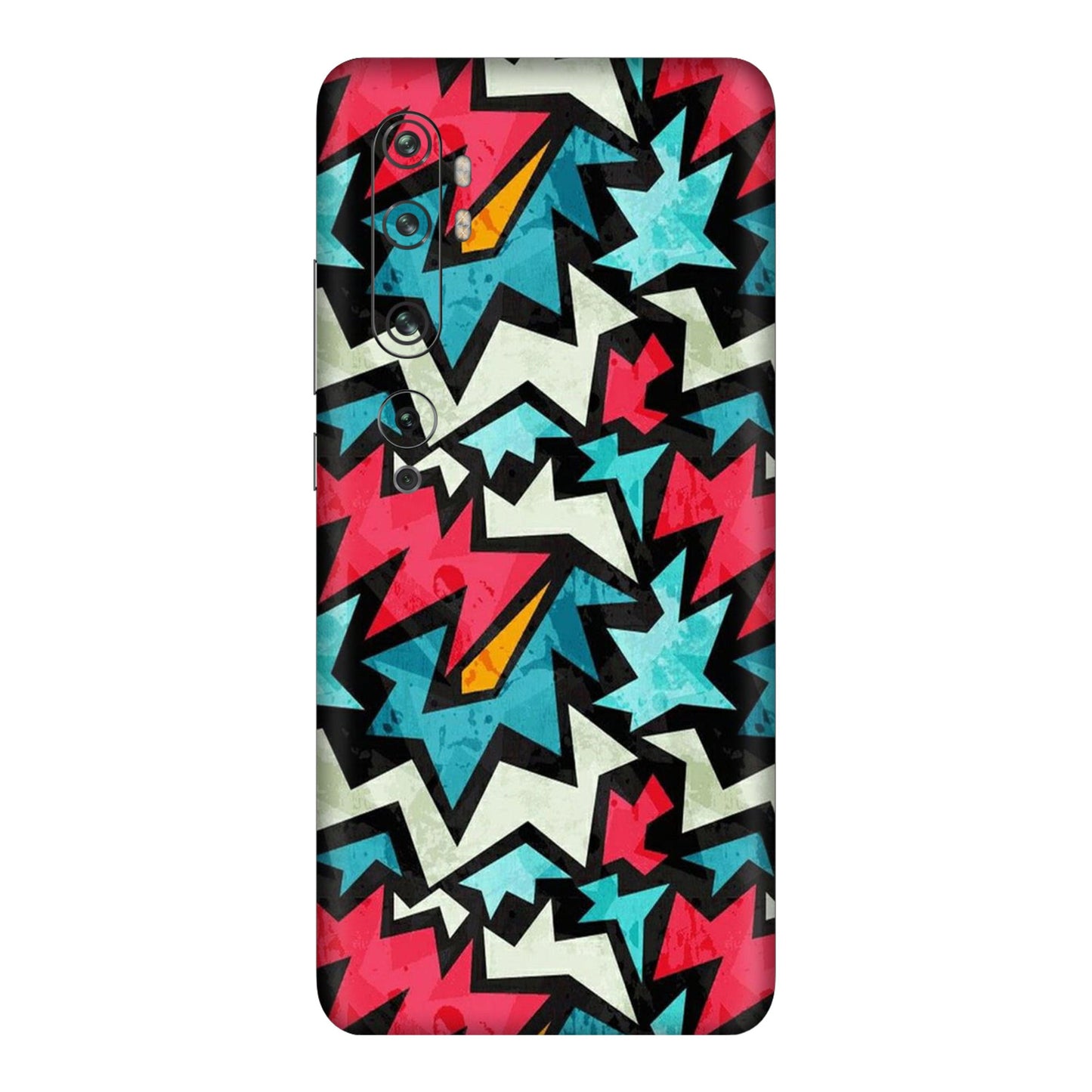 Abstract Urban Energy Mobile Skin For Mi Note 10 Pro