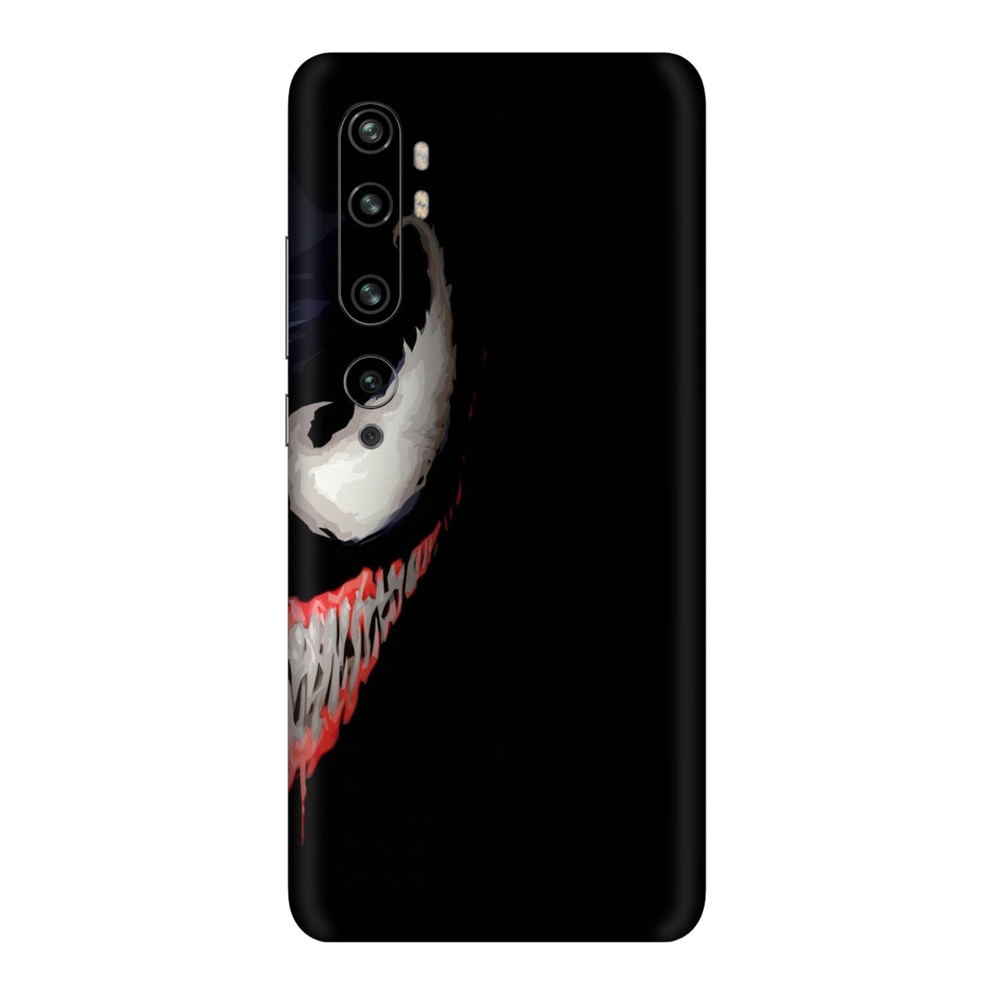 Vibranium Half Mask Mobile Skin For Mi Note 10 Pro