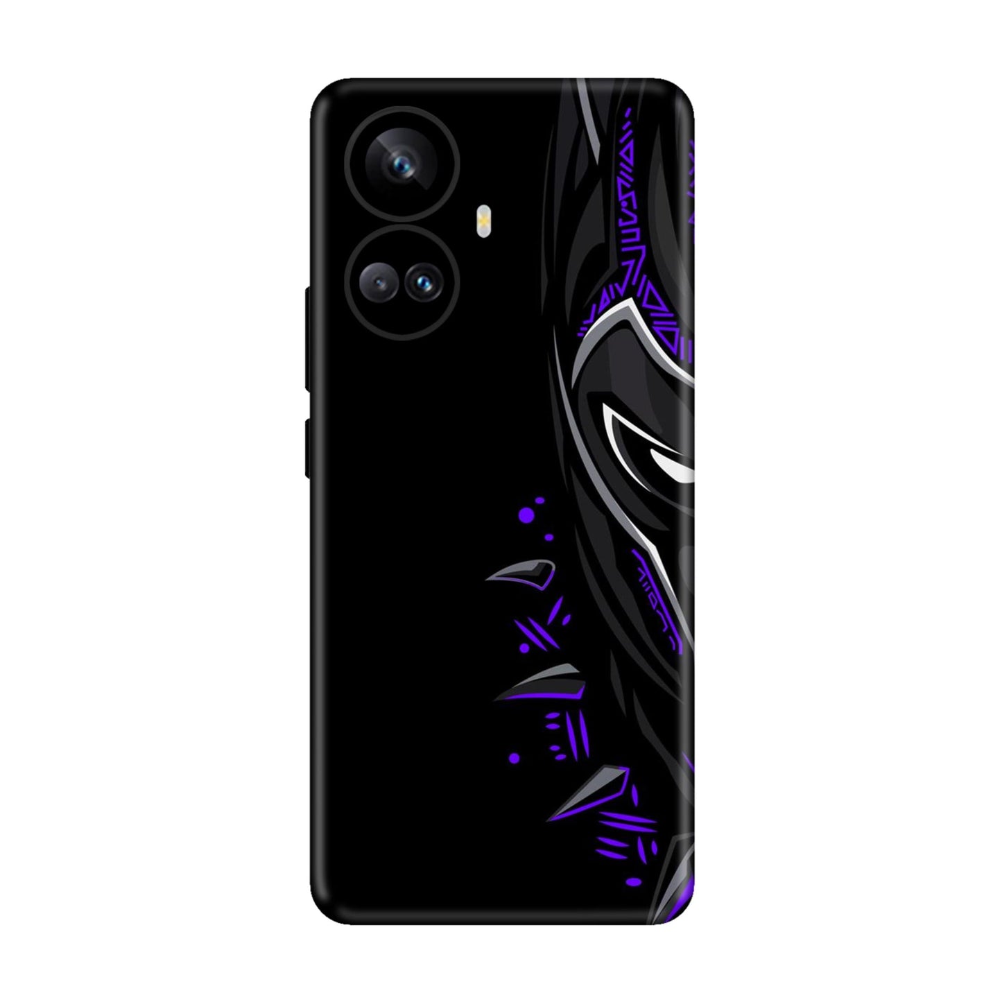 Neon Vibe Cat Mobile Skin For Realme 10 Pro Plus 5g