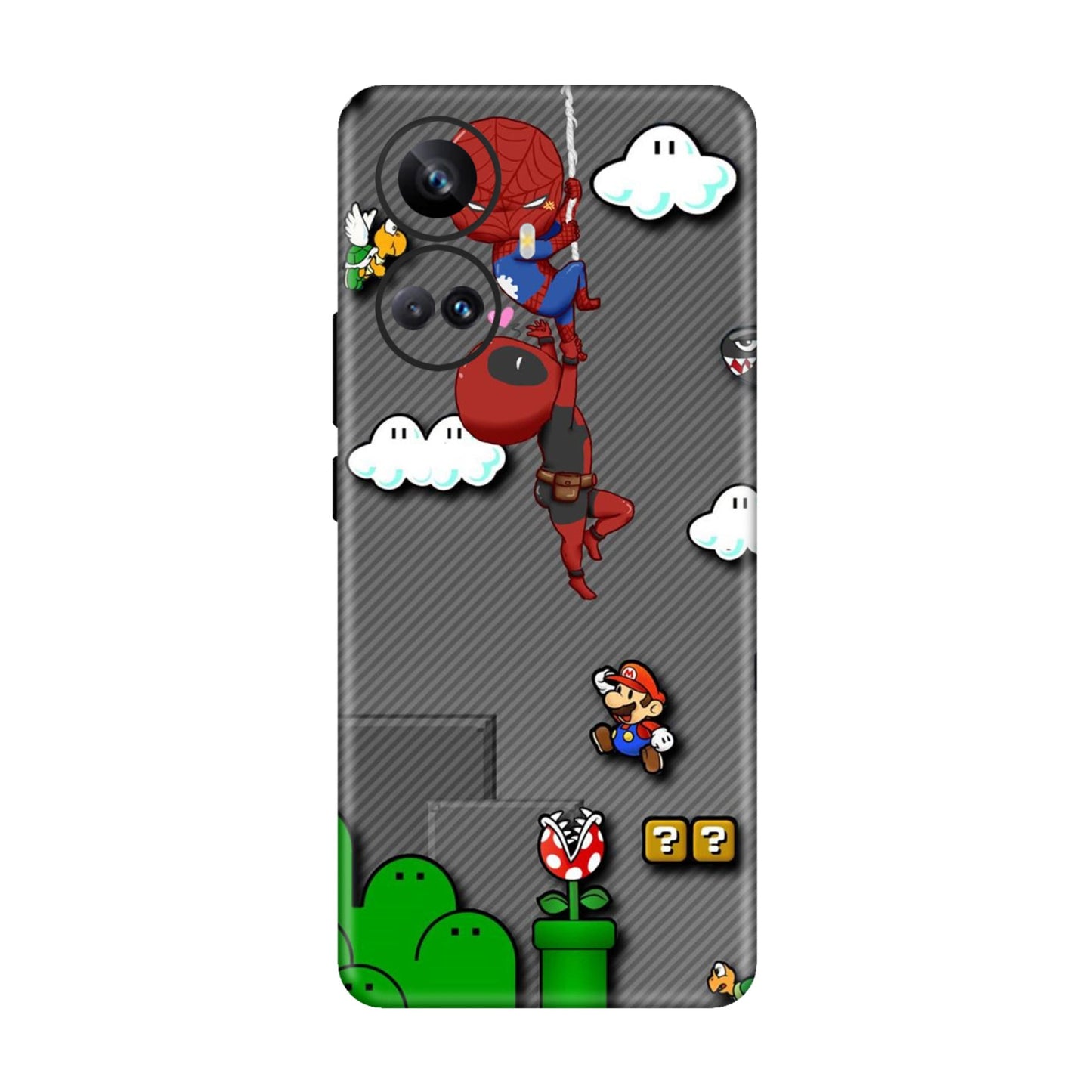 Saiyan Contrast Power Mobile Skin For Realme 10 Pro Plus 5g