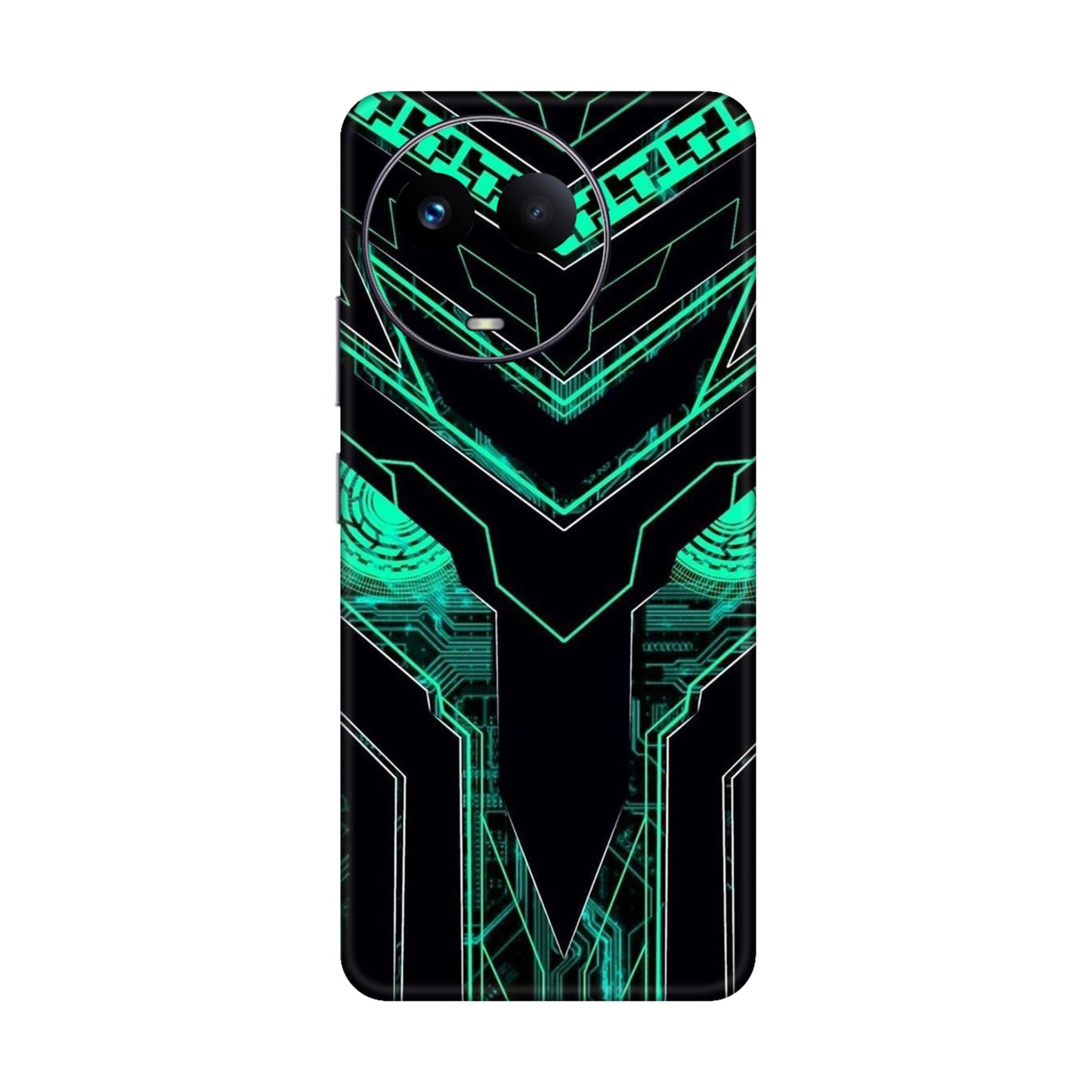 Neon Circuit Predator Mobile Skin For Realme 11 5g