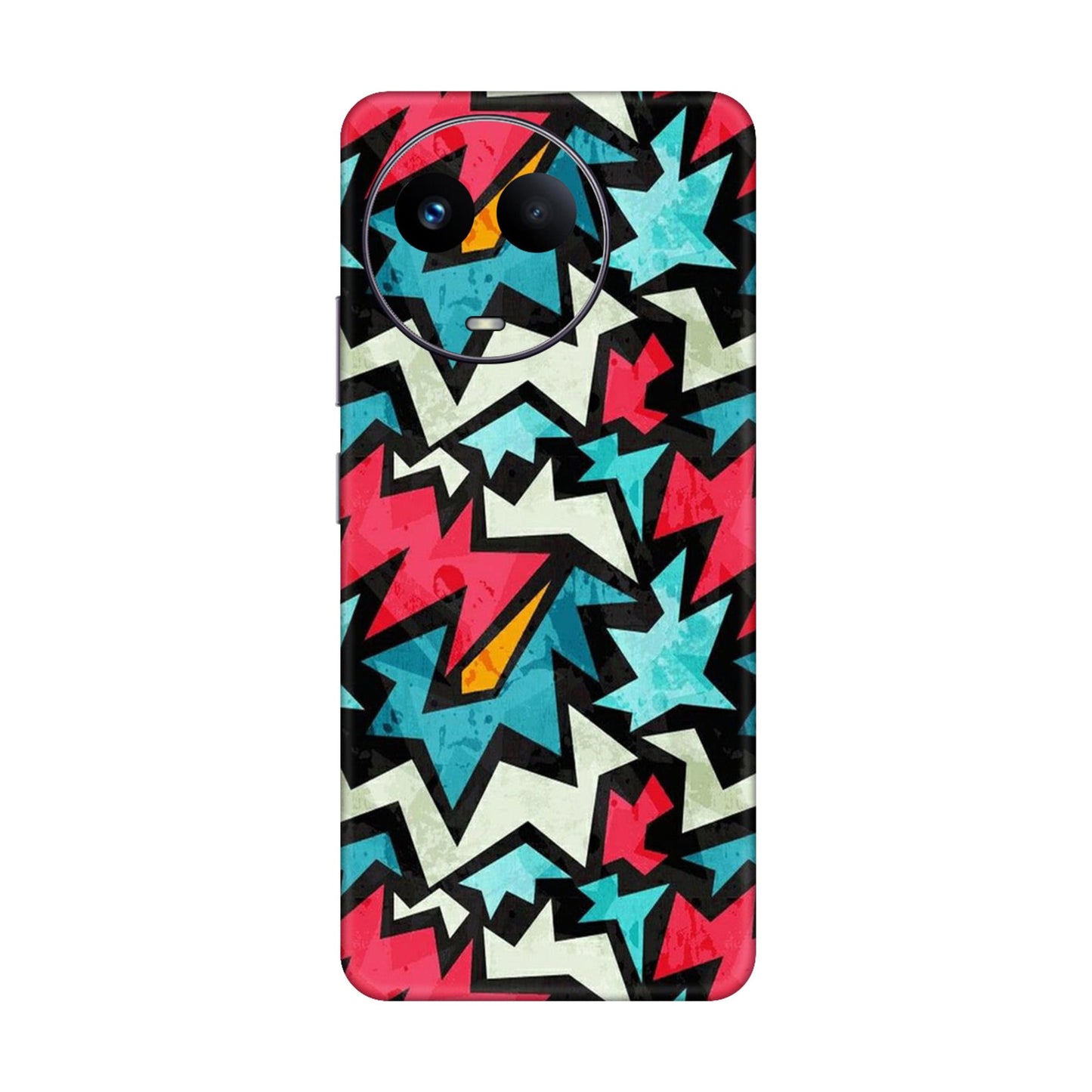 Abstract Urban Energy Mobile Skin For Realme 11 5g