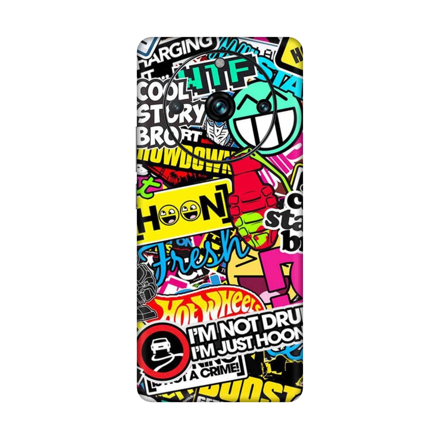 Hoonigan Sticker Bomb Mobile Skin For Realme 11 Pro