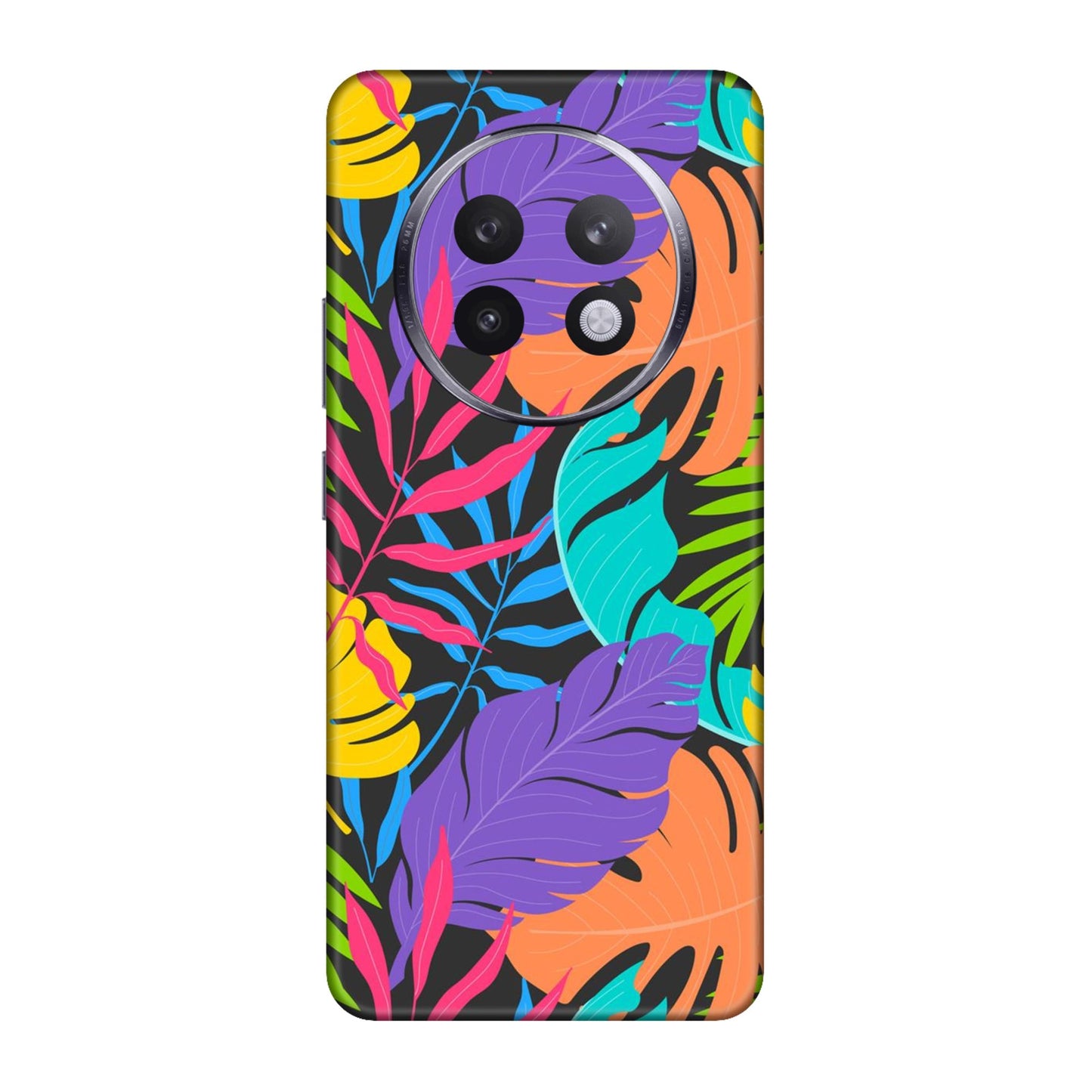 Neon Jungle Leaves Mobile Skin For Realme 13 Plus 5g