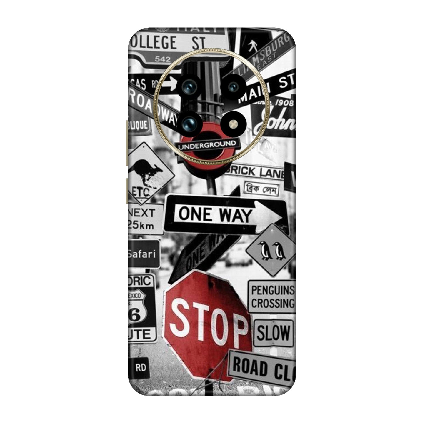 Global Urban Sign Bomb Mobile Skin For Realme 13 Pro 5g