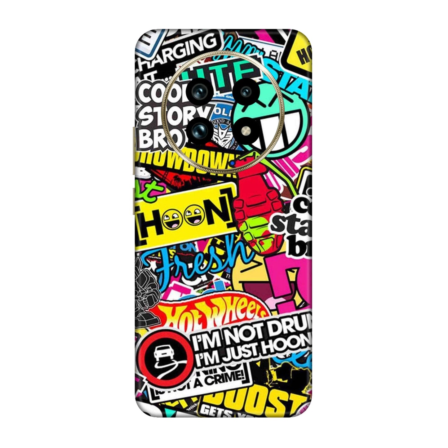 Hoonigan Sticker Bomb Mobile Skin For Realme 13 Pro 5g