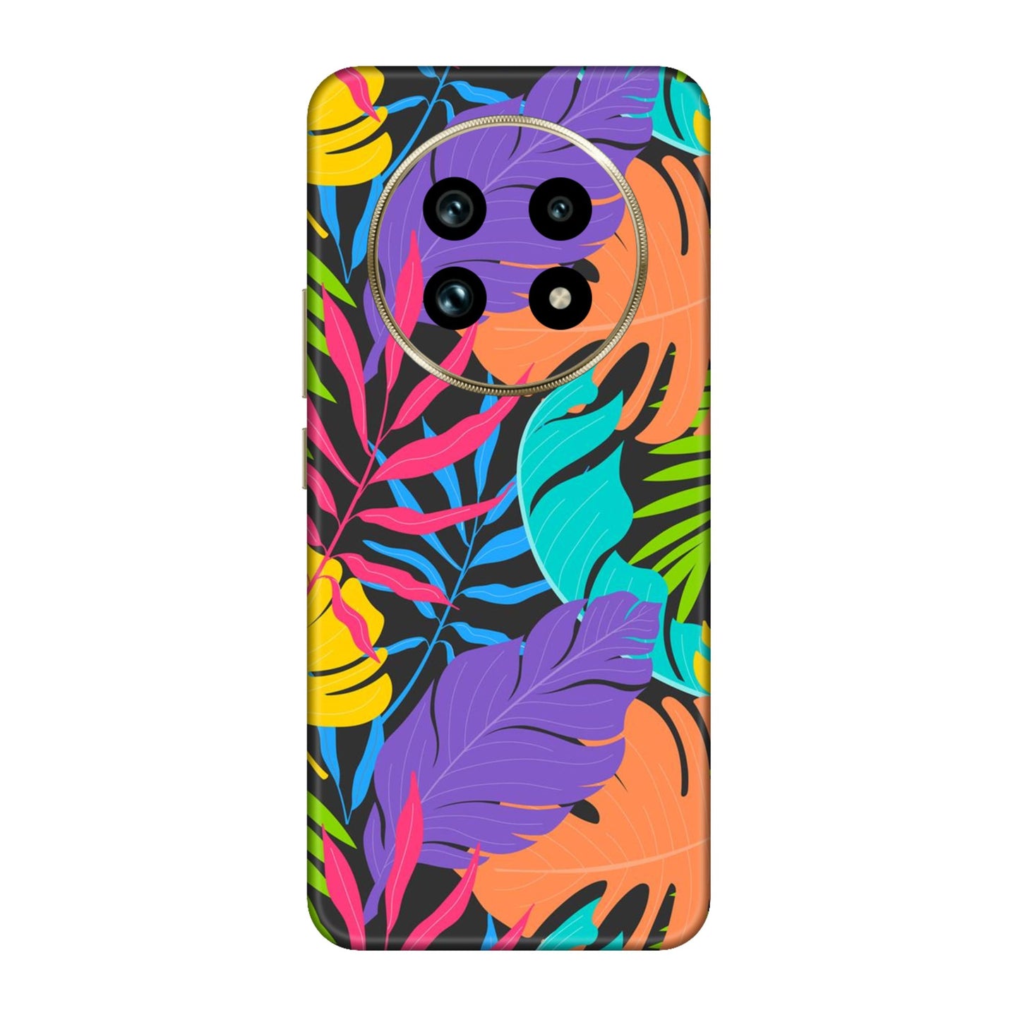 Neon Jungle Leaves Mobile Skin For Realme 13 Pro 5g