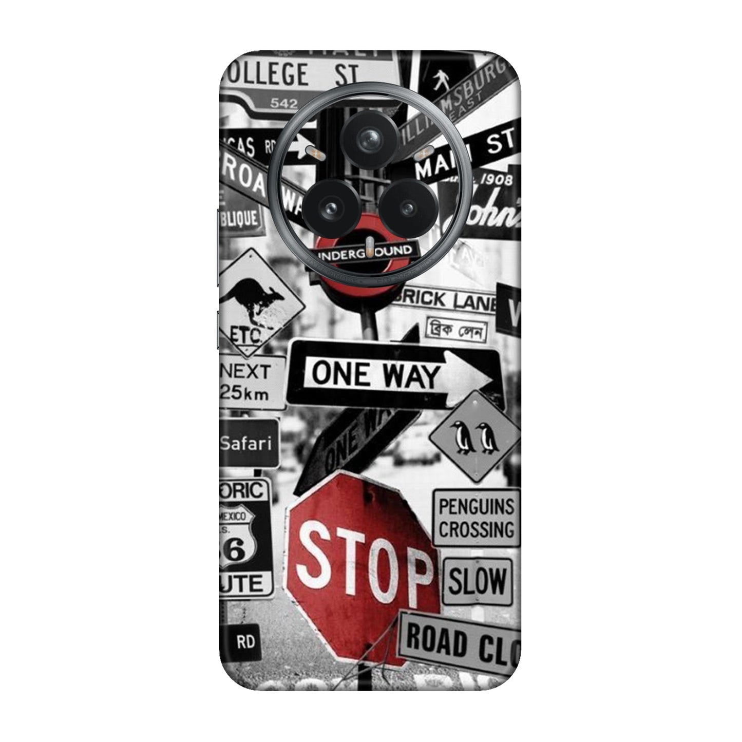 Global Urban Sign Bomb Mobile Skin For Realme 14 Pro Plus 5g
