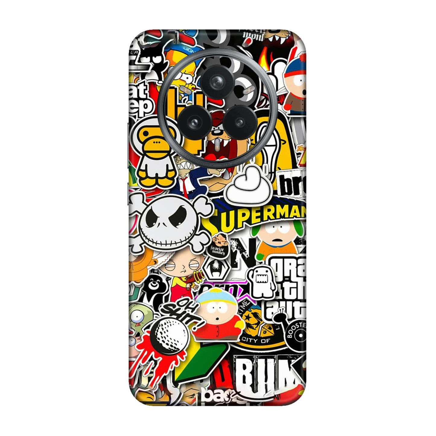 Sukuna Tongue Out Energy Mobile Skin For Realme 14 Pro Plus 5g