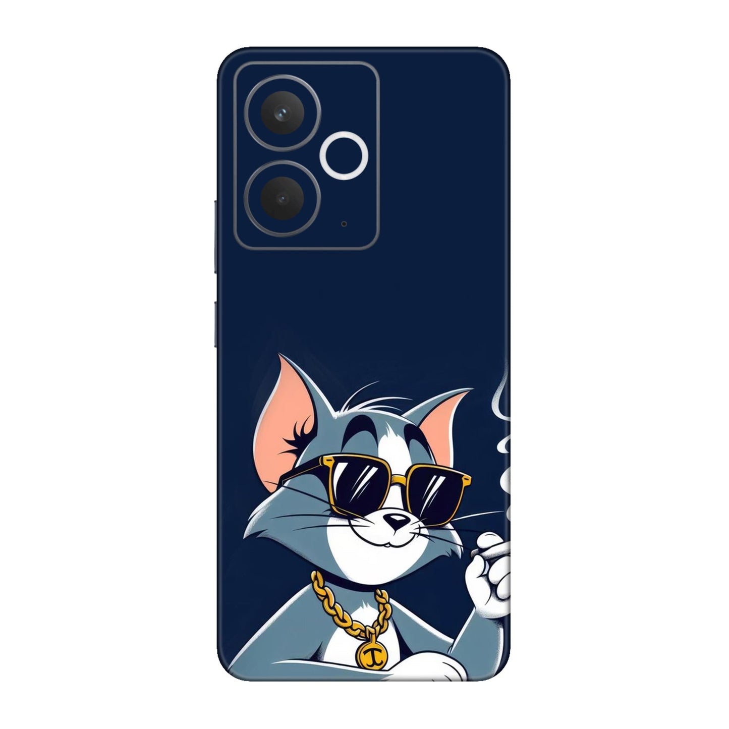 Tom the Boss Cat Mobile Skin For Realme 14t 5g