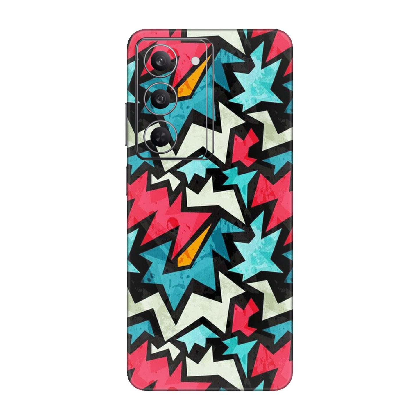 Abstract Urban Energy Mobile Skin For Realme 14x 5g