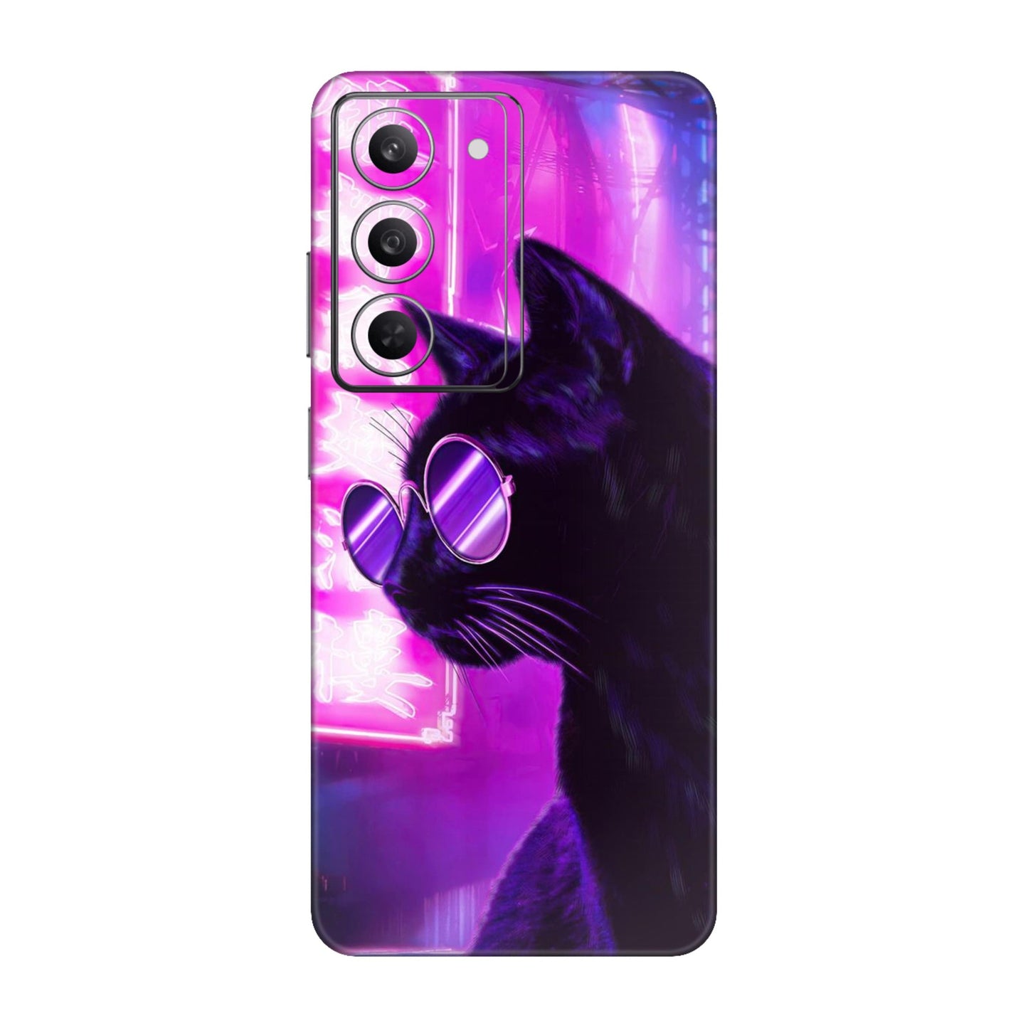 Circuit Spine Cyberpunk Mobile Skin For Realme 14x 5g