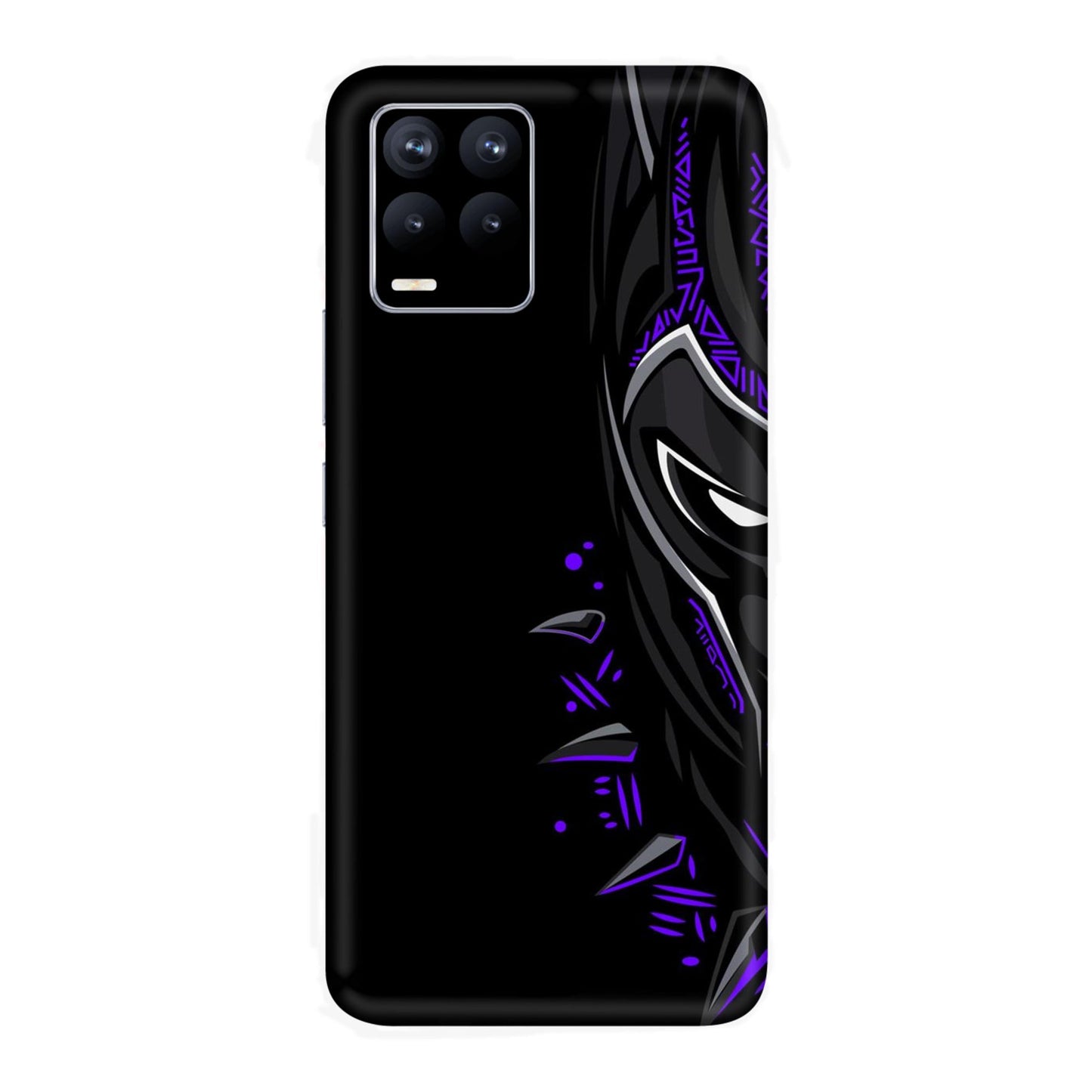 Neon Vibe Cat Mobile Skin For Realme 8