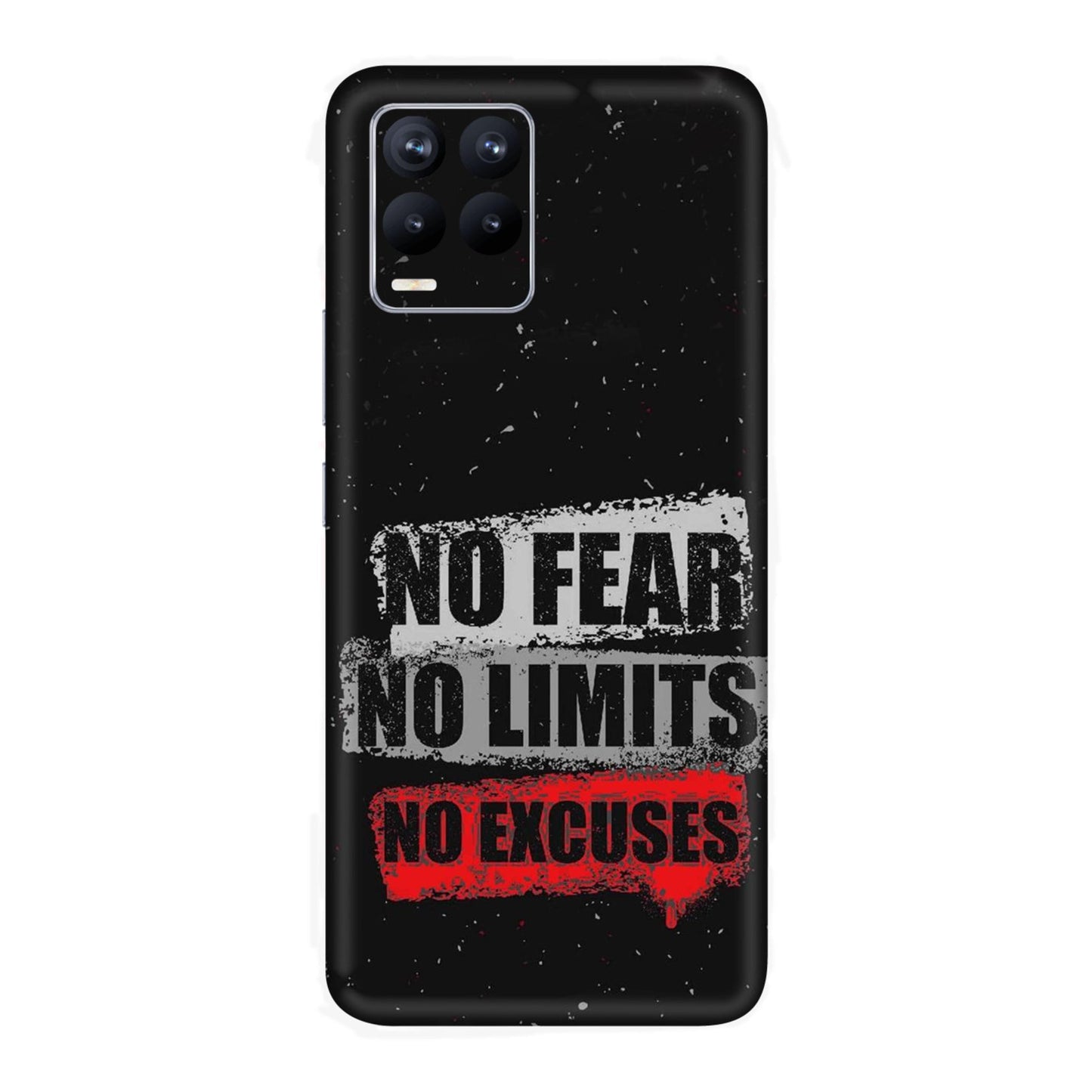 No Fear No Limits Mobile Skin For Realme 8