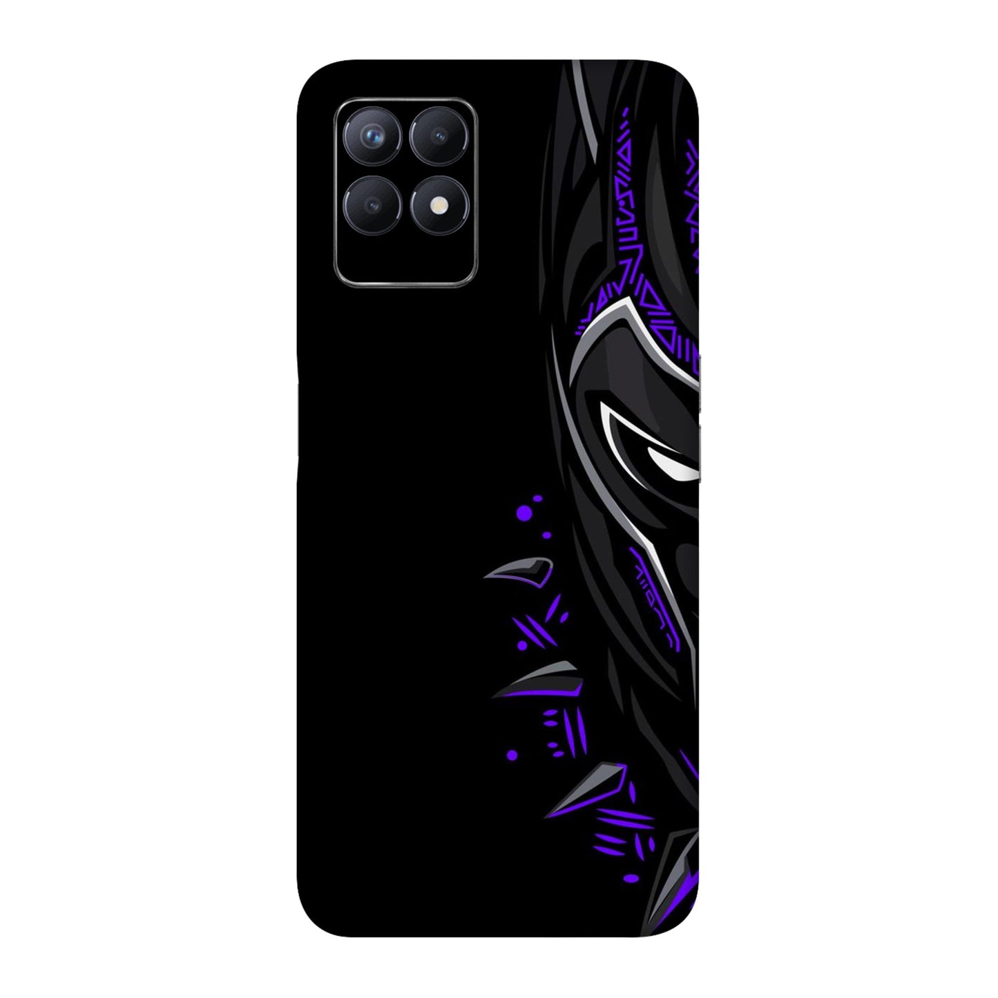 Neon Vibe Cat Mobile Skin For Realme 8i