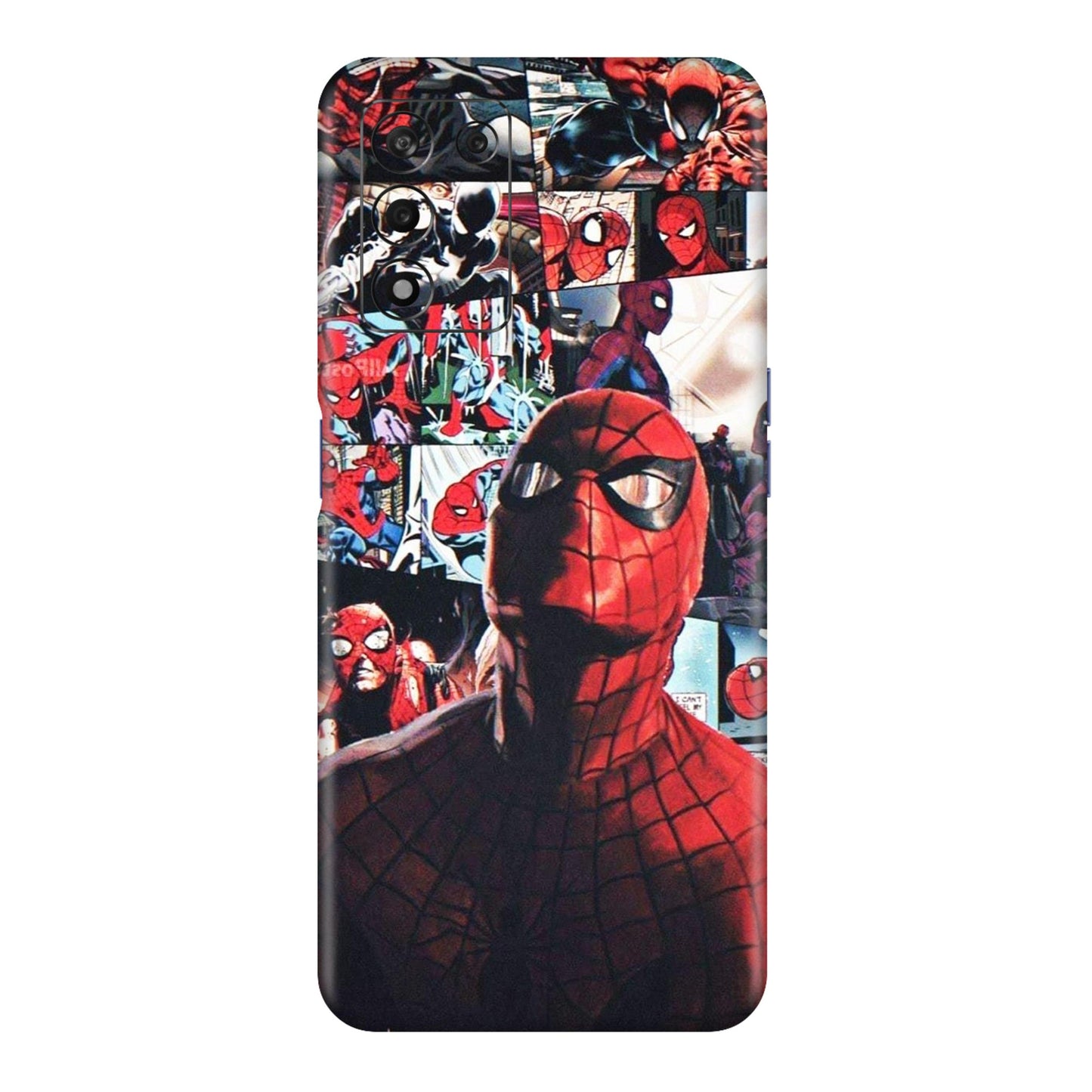 Vintage Spider Man Collage Mobile Skin For Realme 9Se 5g