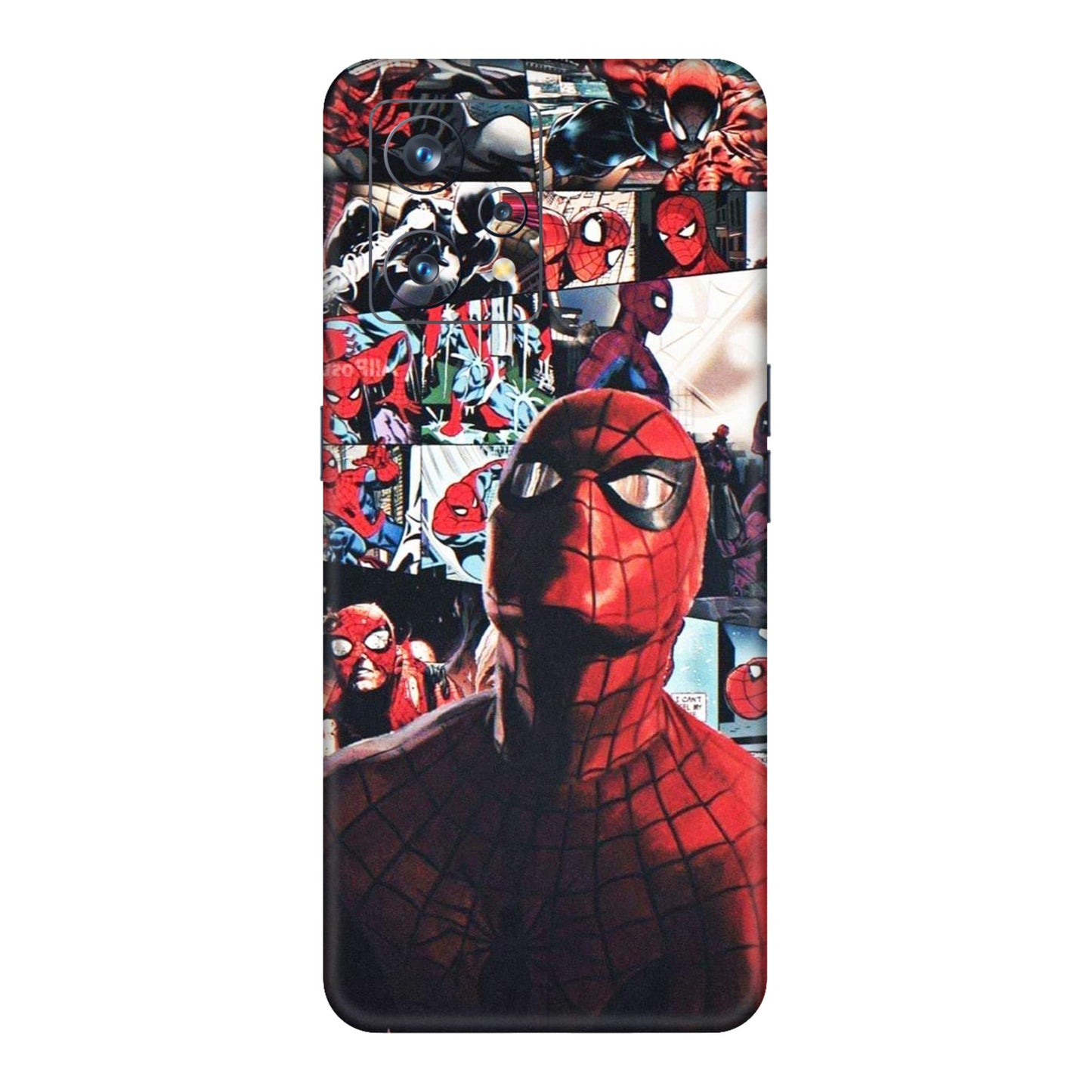 Vintage Spider Man Collage Mobile Skin For Realme 9 Pro 5g