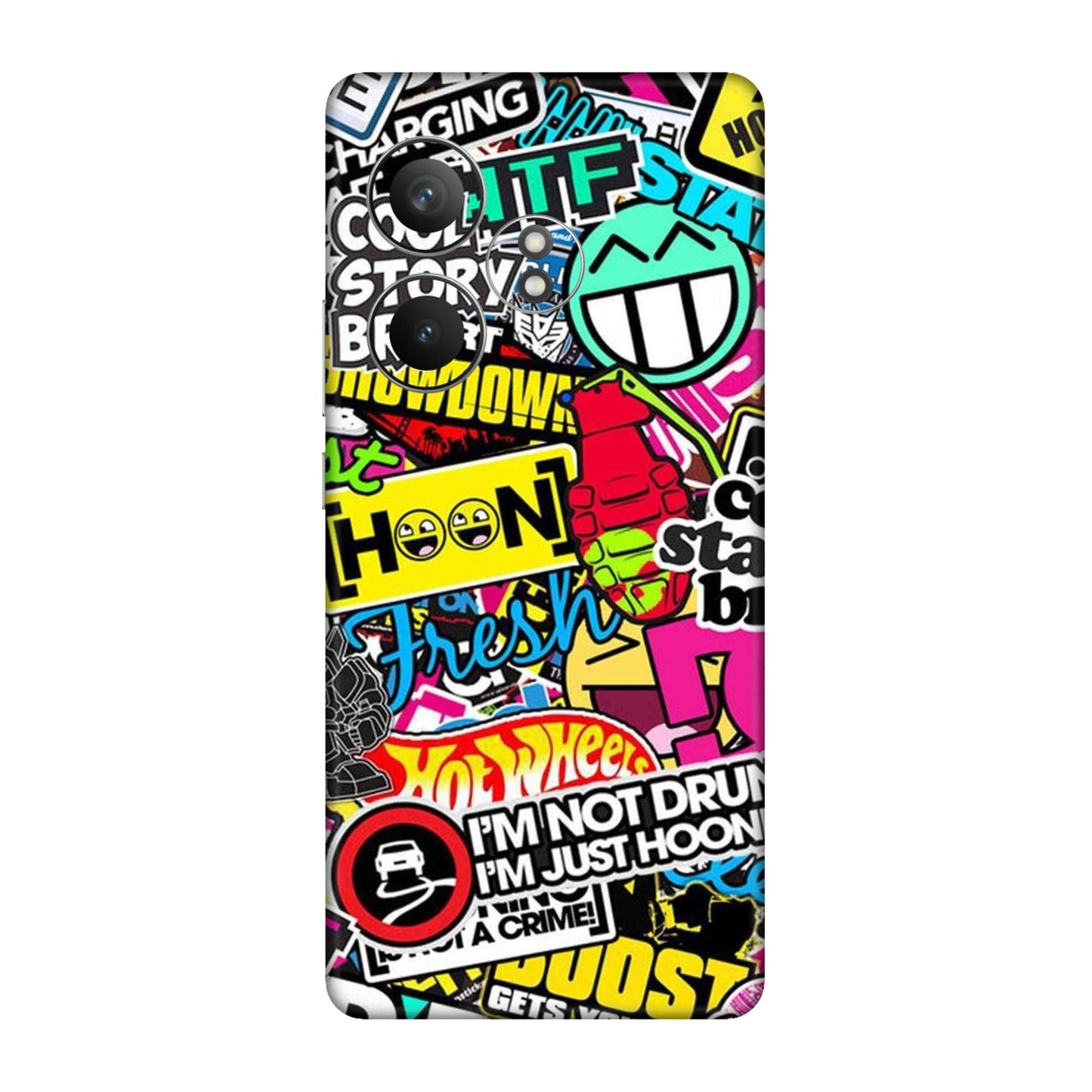 Hoonigan Sticker Bomb Mobile Skin For Realme GT 6T 5g