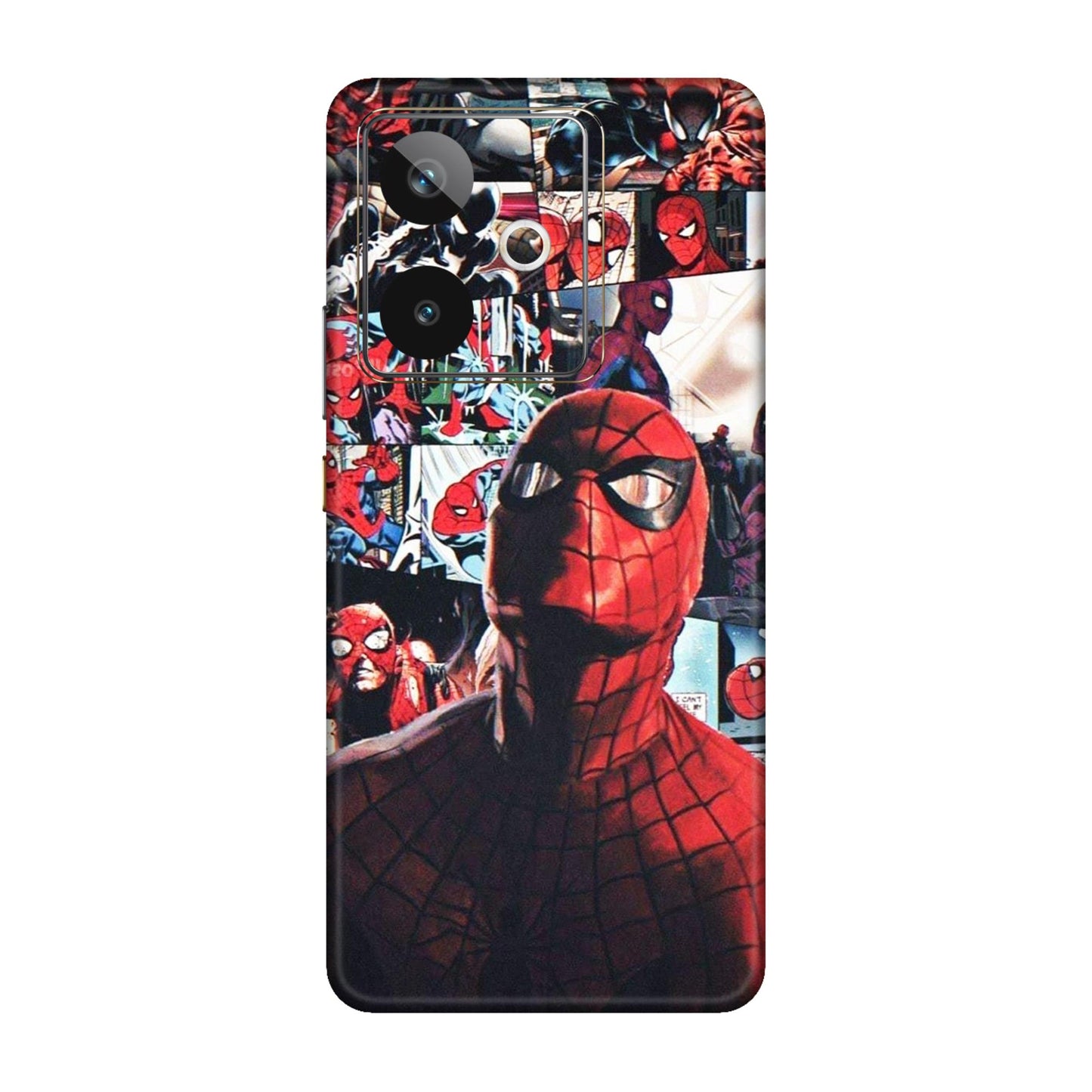 Vintage Spider Man Collage Mobile Skin For Realme GT 7T 5g