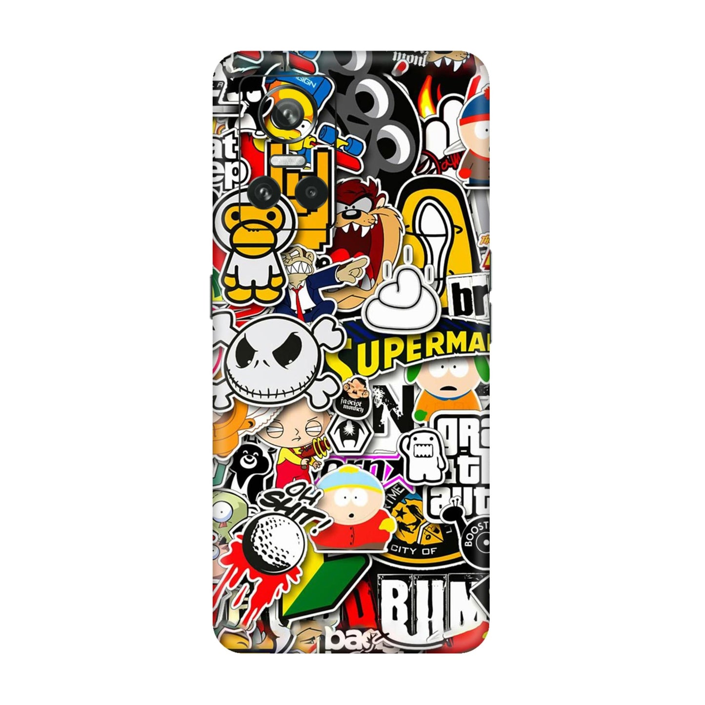 Sukuna Tongue Out Energy Mobile Skin For Realme GT Neo 3 5g