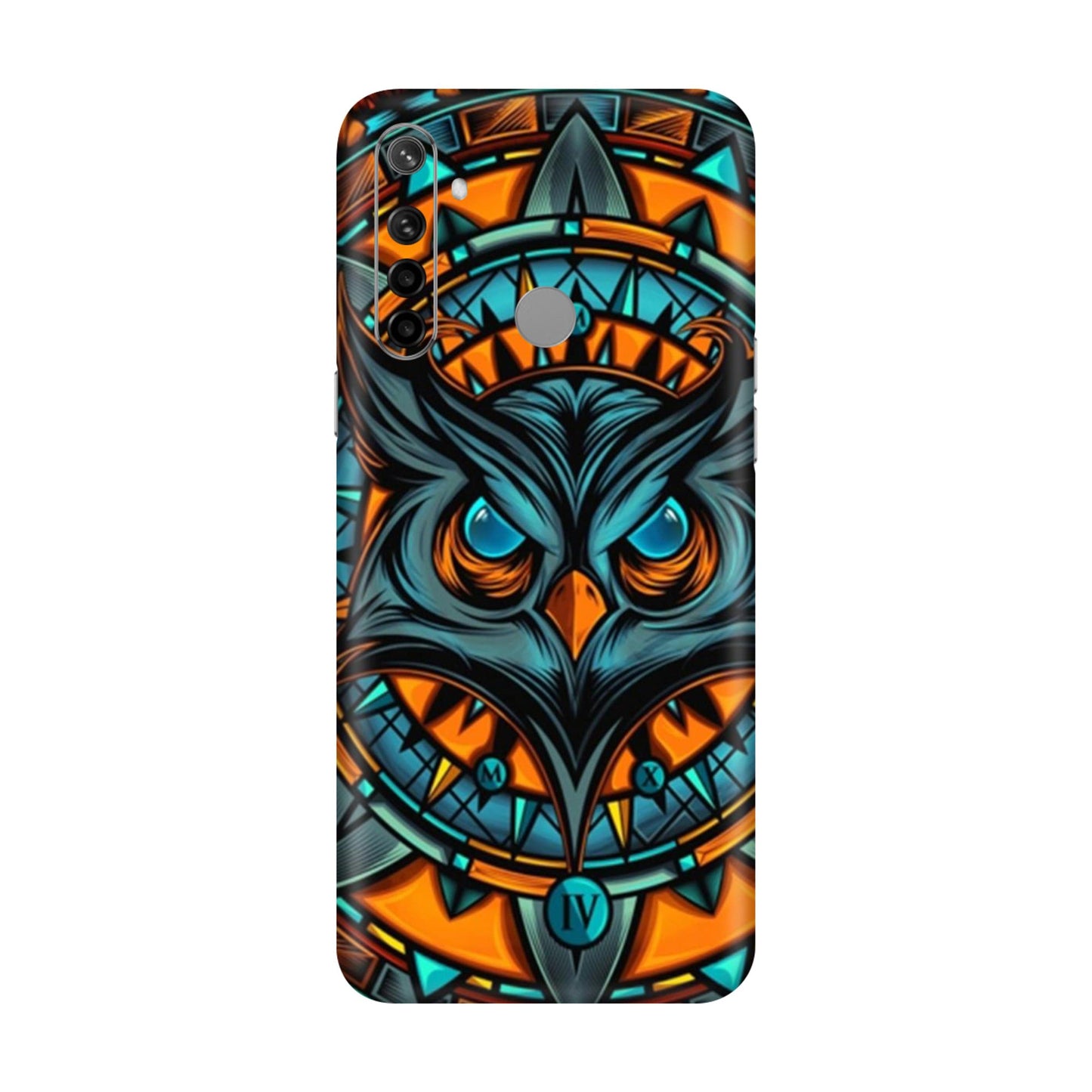 Spirit Owl Mandala Mobile Skin For Realme Narzo 10