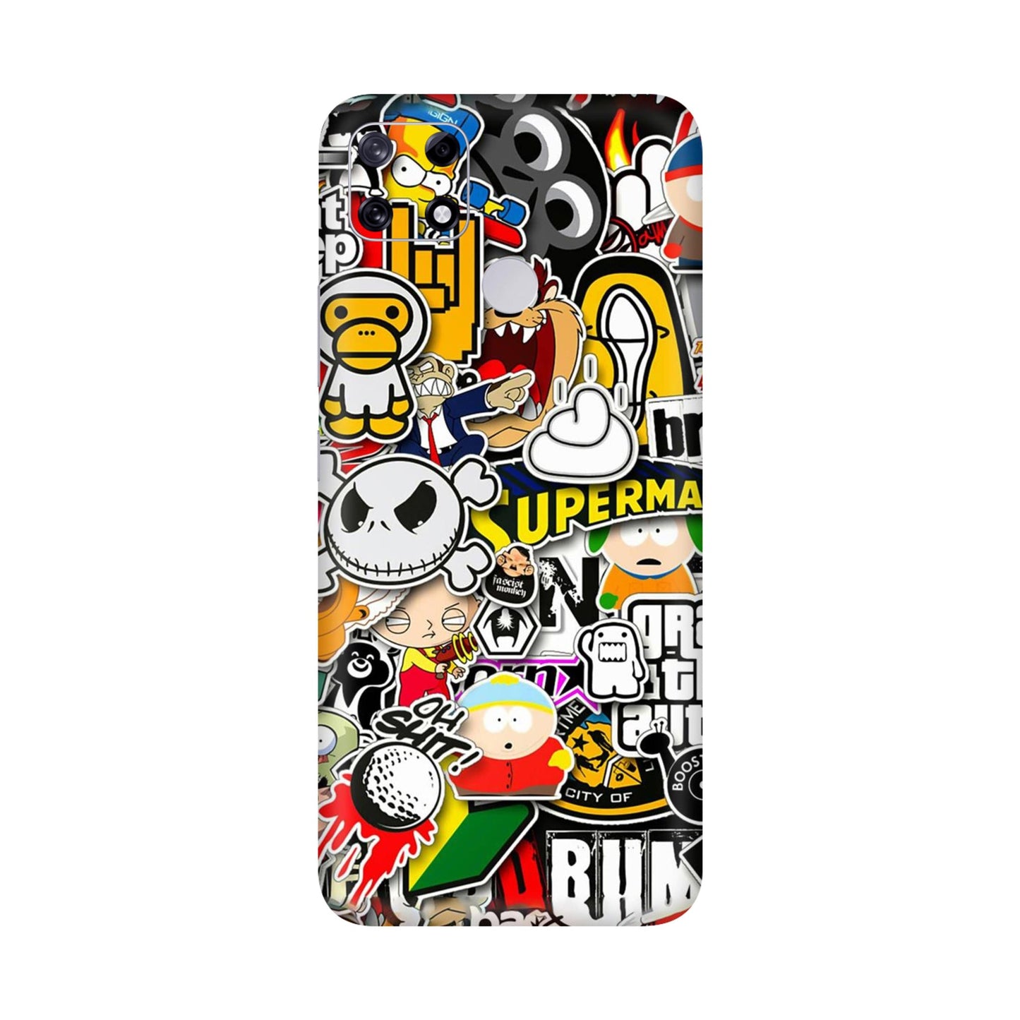 Sukuna Tongue Out Energy Mobile Skin For Realme Narzo 20