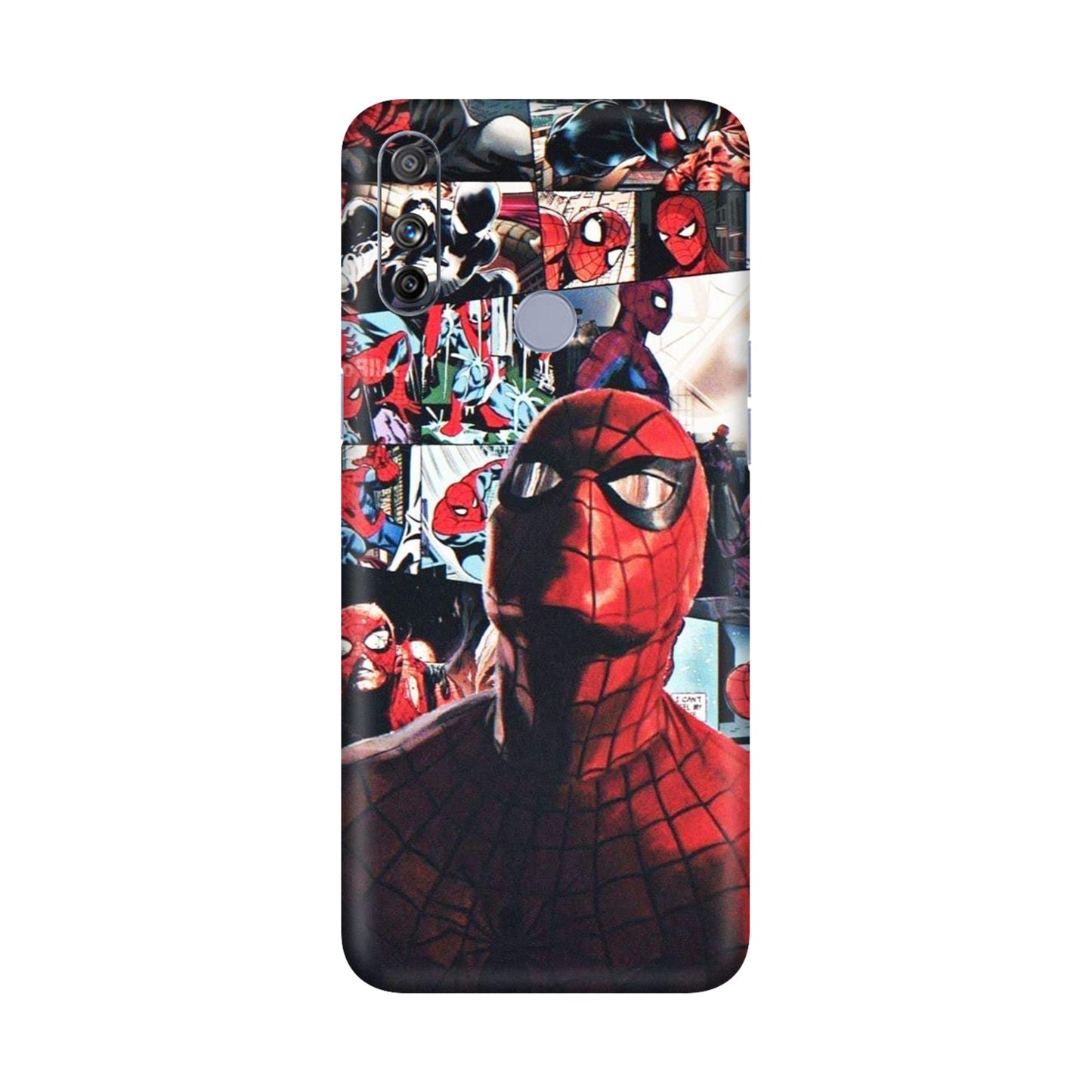 Vintage Spider Man Collage Mobile Skin For Realme Narzo 20a