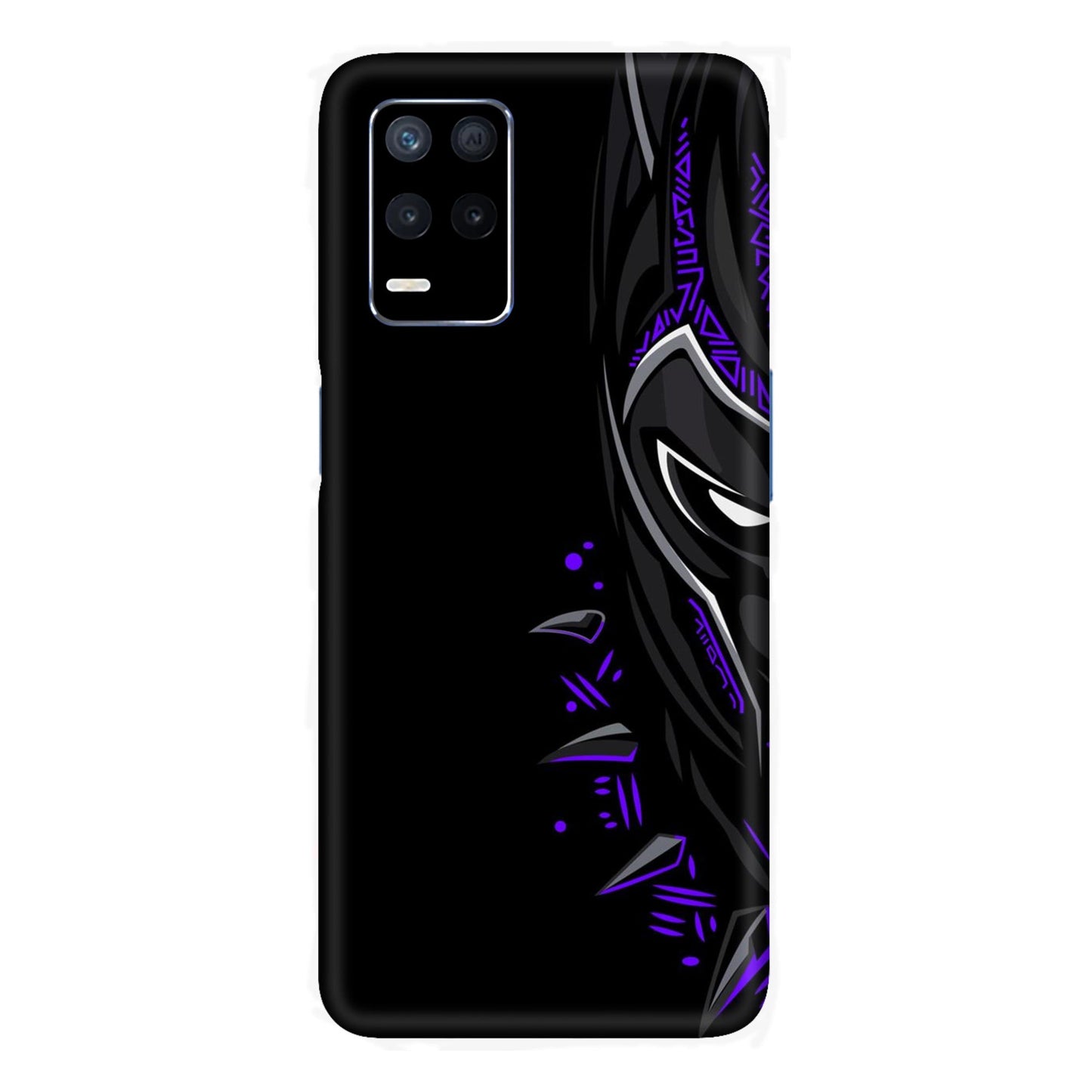 Neon Vibe Cat Mobile Skin For Realme Narzo 30 5g