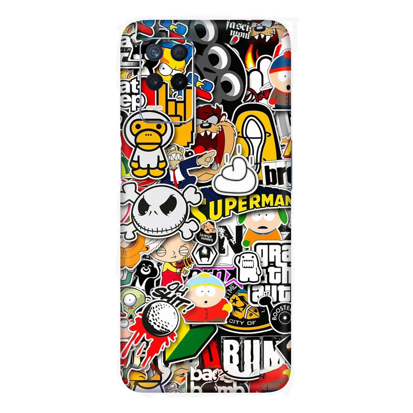 Sukuna Tongue Out Energy Mobile Skin For Realme Narzo 30 5g
