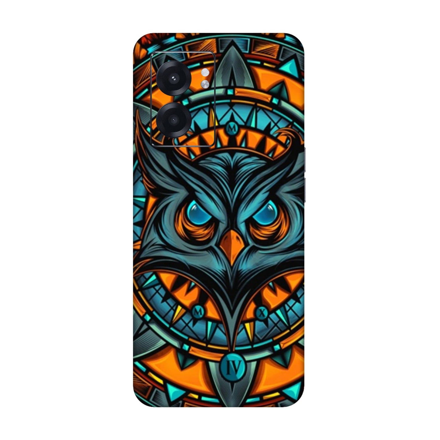 Spirit Owl Mandala Mobile Skin For Realme Narzo 50 5g