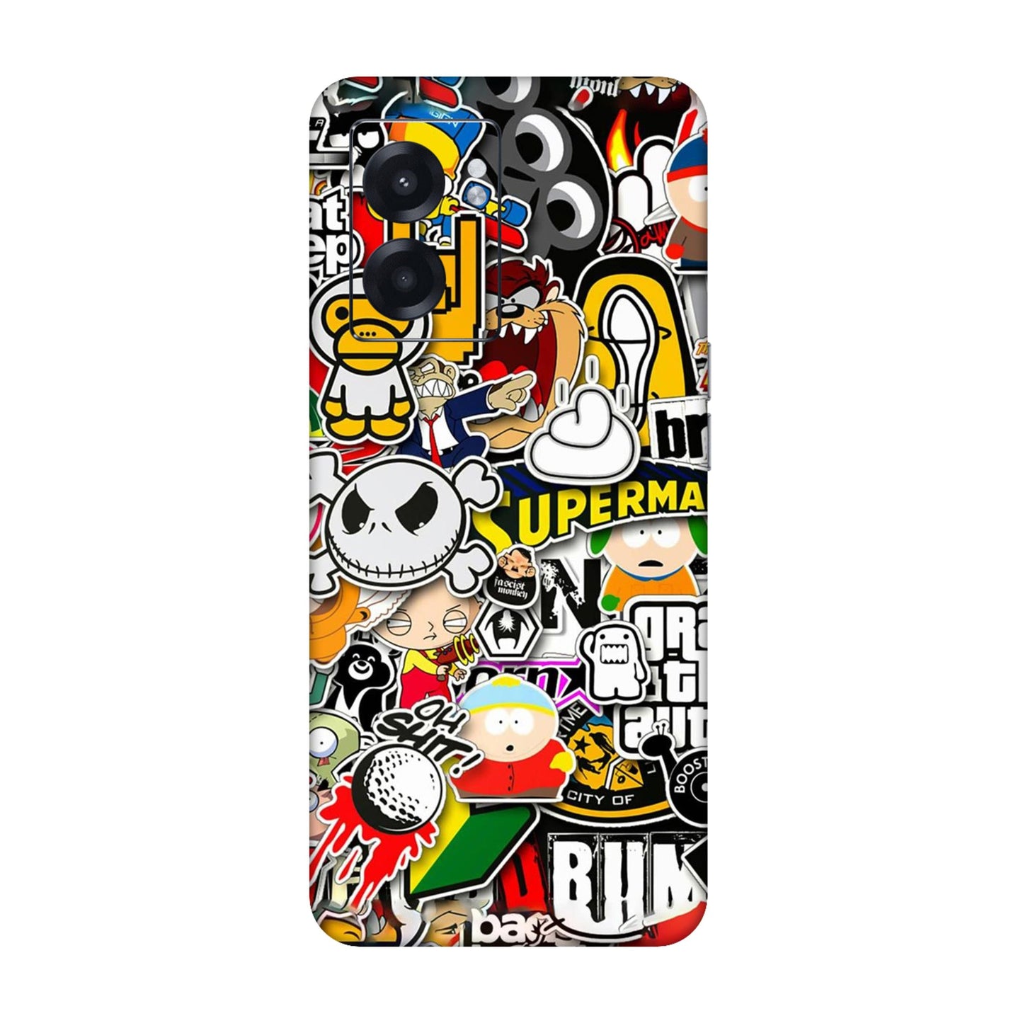 Sukuna Tongue Out Energy Mobile Skin For Realme Narzo 50 5g