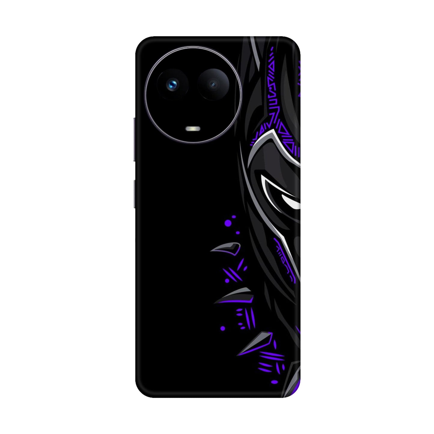 Neon Vibe Cat Mobile Skin For Realme Narzo 60x 5g
