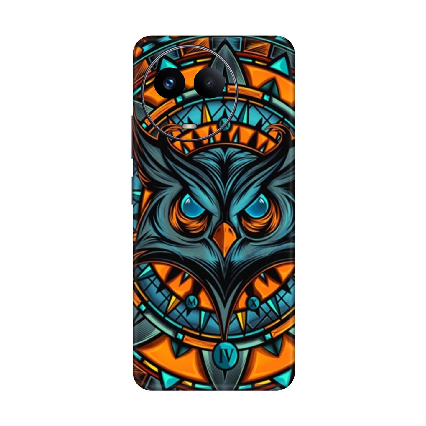 Spirit Owl Mandala Mobile Skin For Realme Narzo 60x 5g