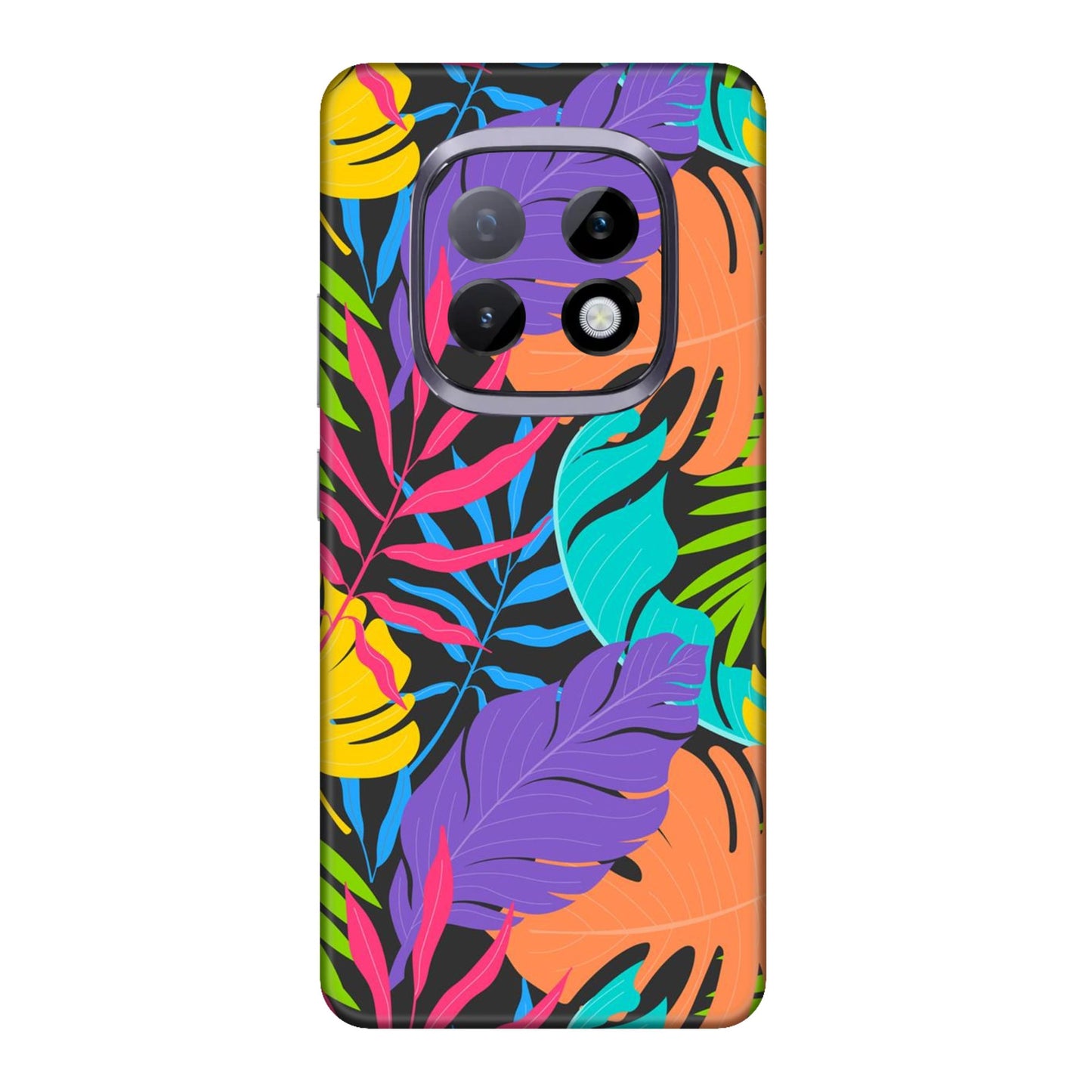 Neon Jungle Leaves Mobile Skin For Realme Narzo 70 Turbo 5g