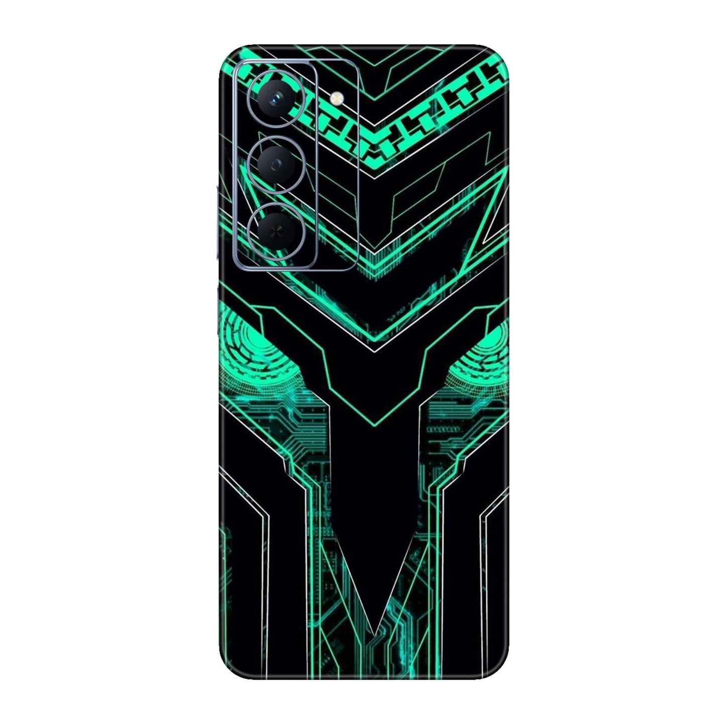 Neon Circuit Predator Mobile Skin For Realme Narzo 80x 5g