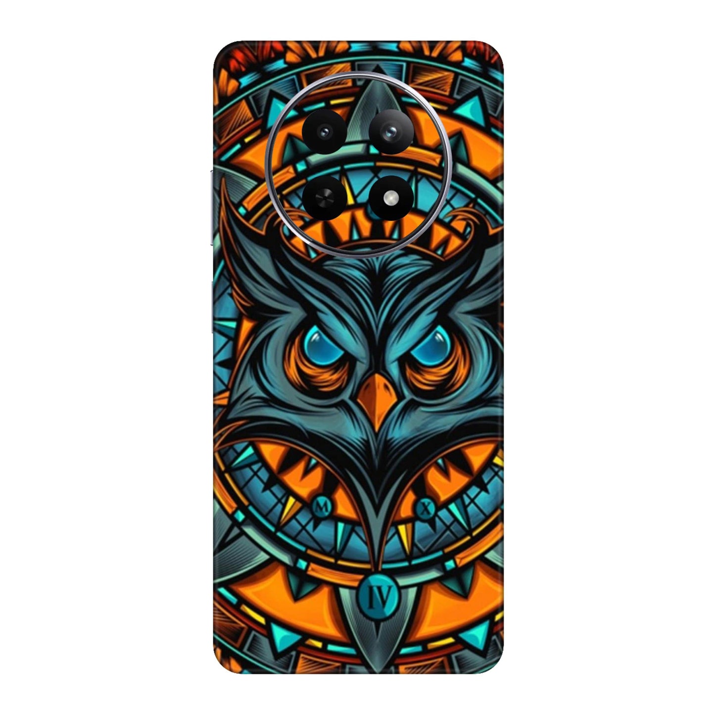 Spirit Owl Mandala Mobile Skin For Realme Narzo N65 5g
