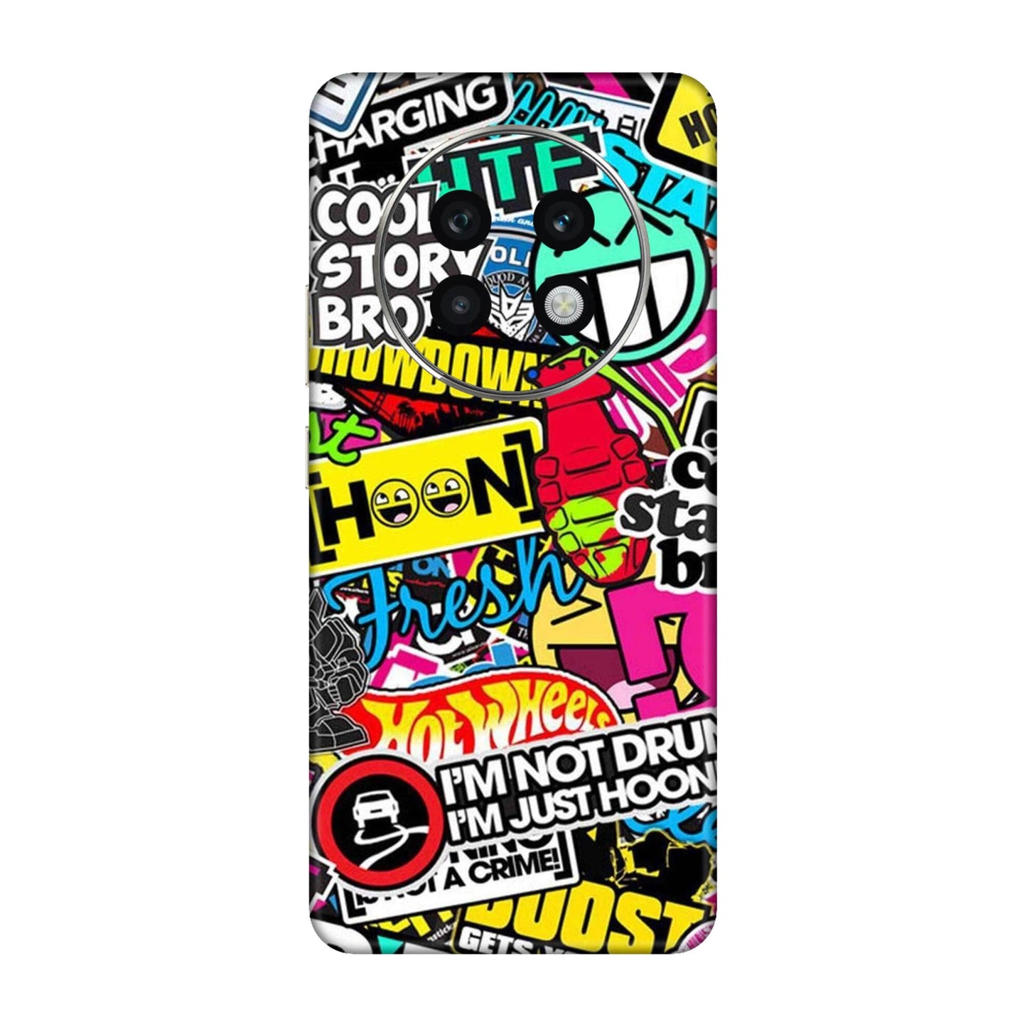 Hoonigan Sticker Bomb Mobile Skin For Realme P1 Speed 5g