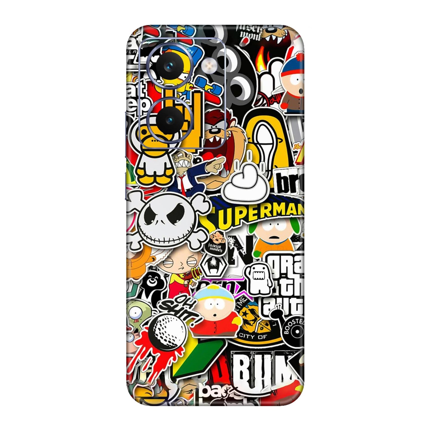 Sukuna Tongue Out Energy Mobile Skin For Realme P3 Ultra 5g