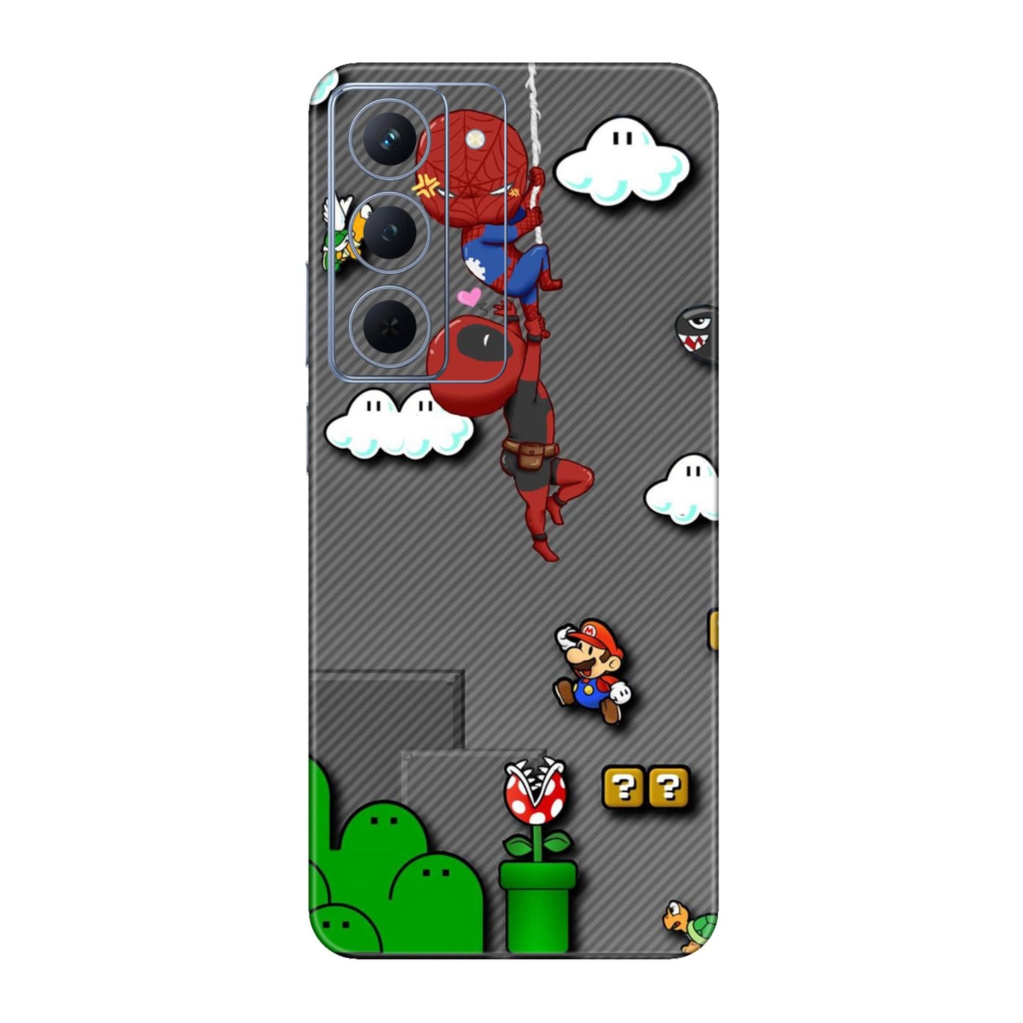 Saiyan Contrast Power Mobile Skin For Realme P3x 5g