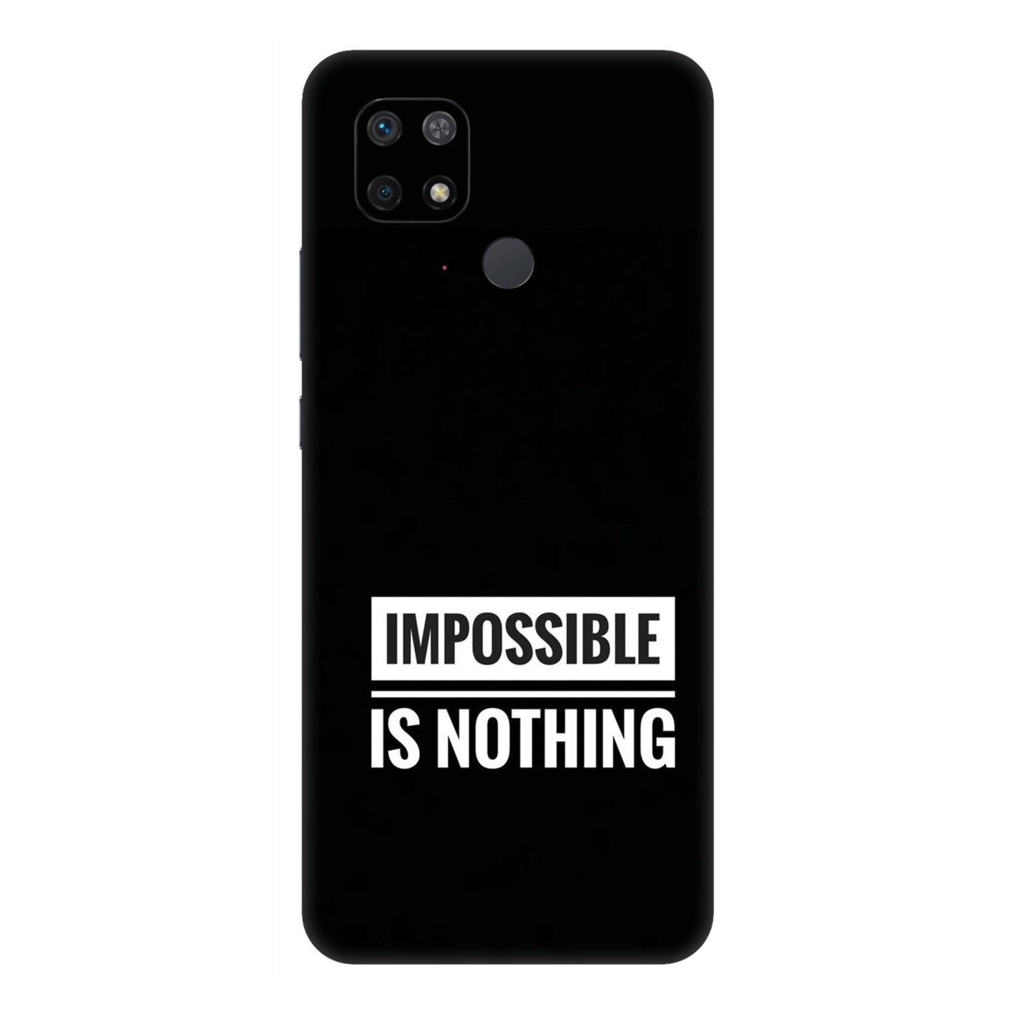Motivational Text Mobile Skin For Redmi 10