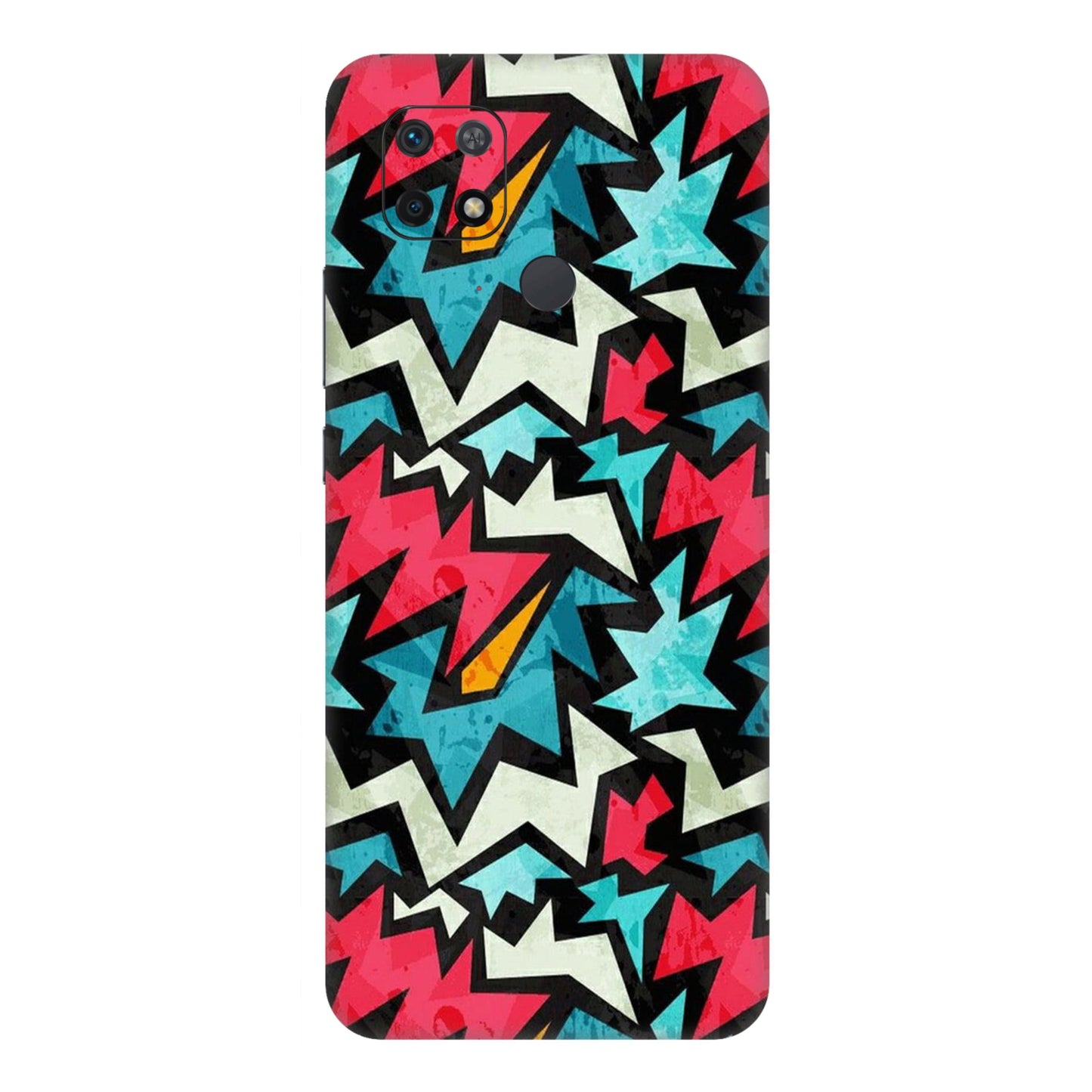 Abstract Urban Energy Mobile Skin For Redmi 10