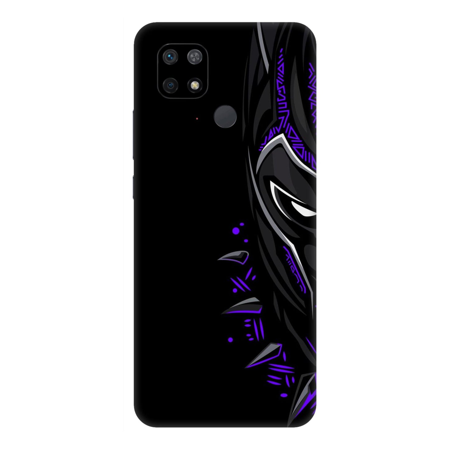 Neon Vibe Cat Mobile Skin For Redmi 10