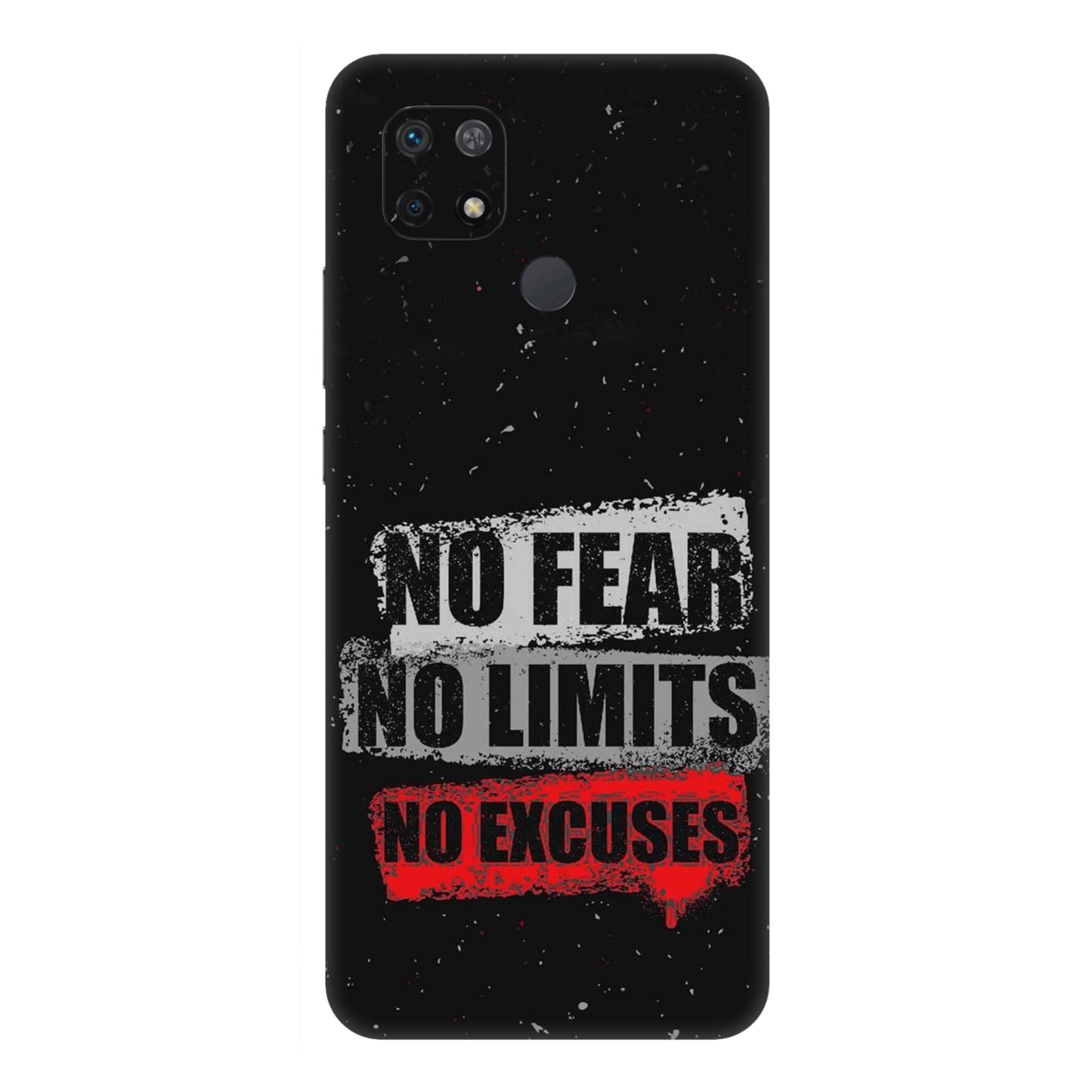 No Fear No Limits Mobile Skin For Redmi 10